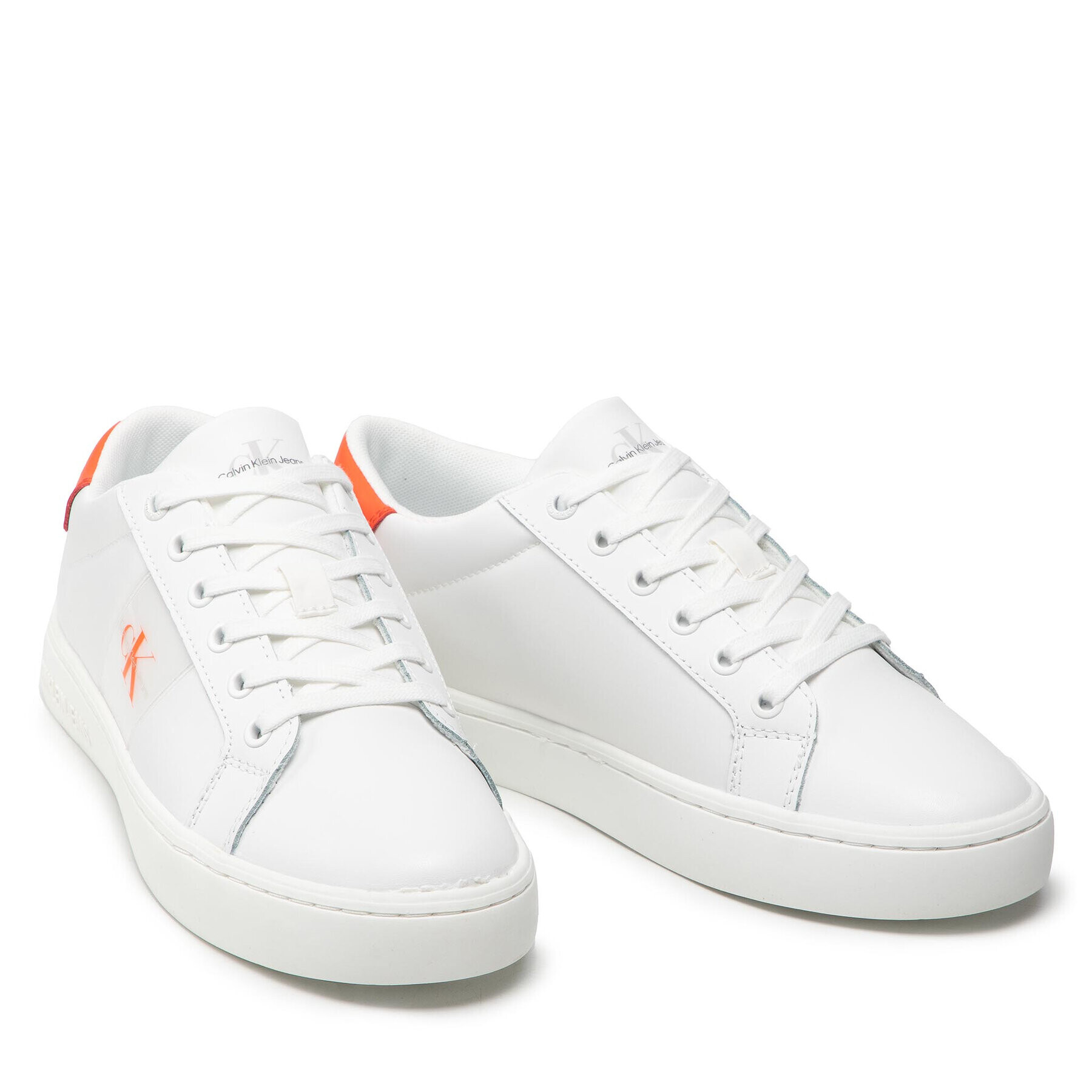 Calvin Klein Jeans Сникърси Classic Cupsole 1 YM0YM00318 Бял - Pepit.bg