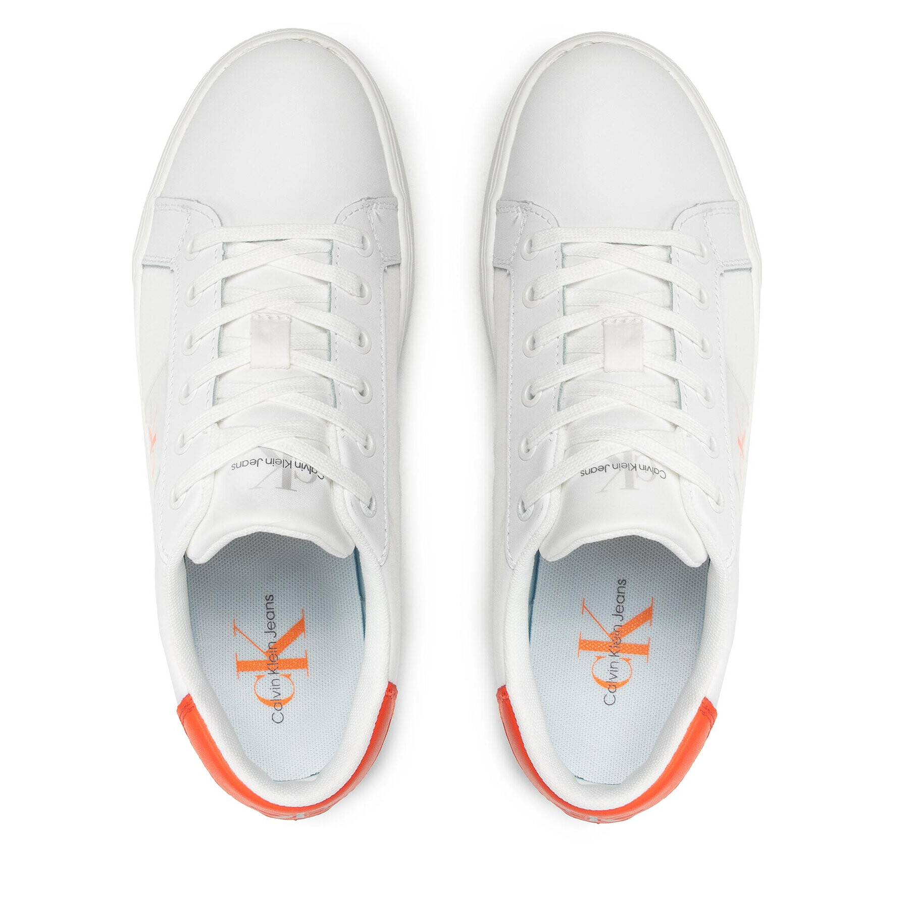 Calvin Klein Jeans Сникърси Classic Cupsole 1 YM0YM00318 Бял - Pepit.bg