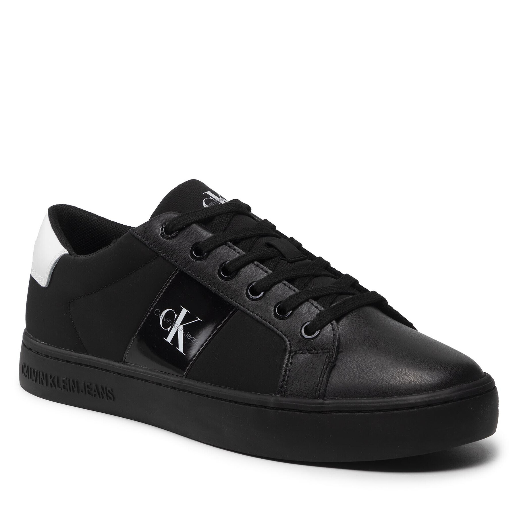 Calvin Klein Jeans Сникърси Classic Cupsole 1 YM0YM00318 Черен - Pepit.bg