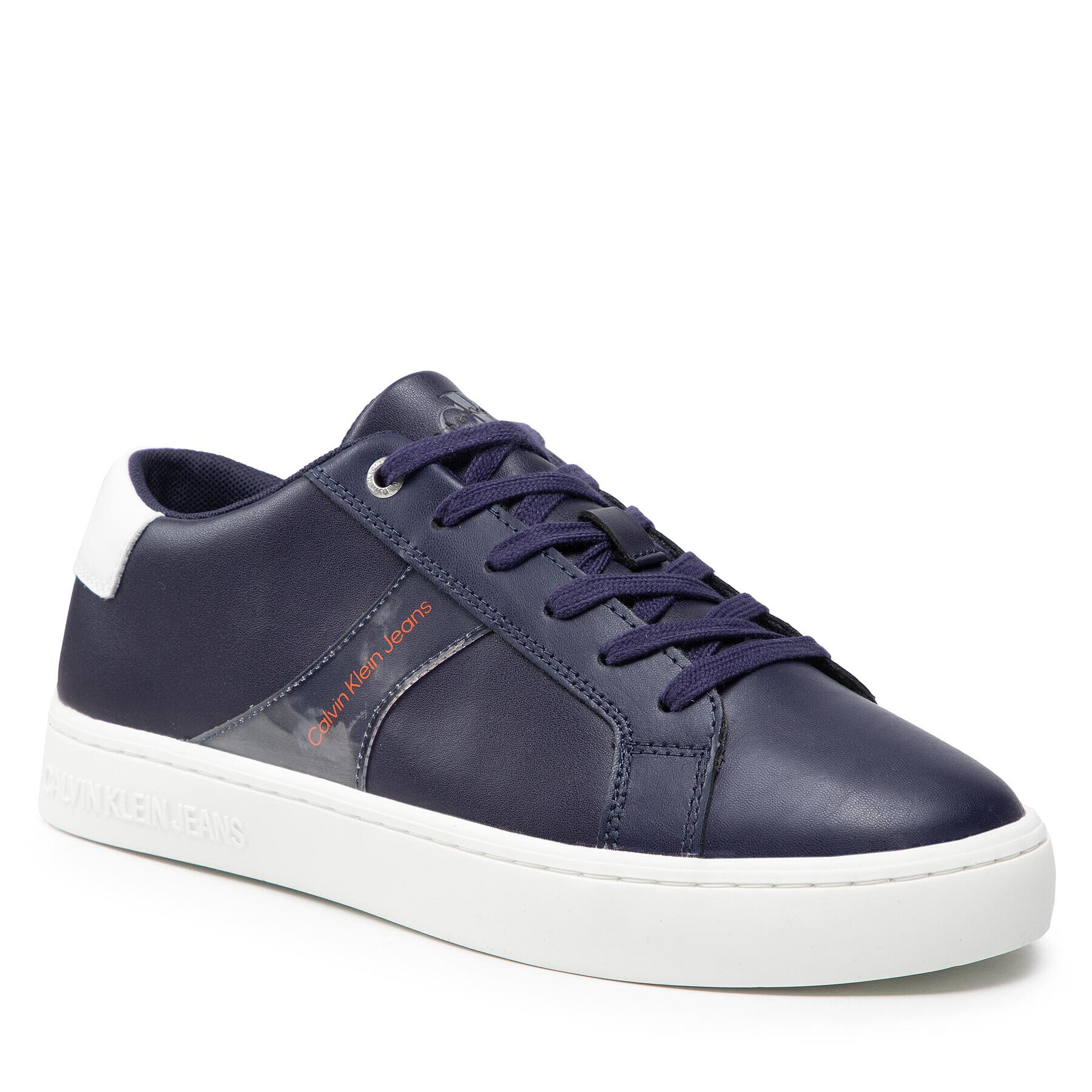 Calvin Klein Jeans Сникърси Classic Cupsole 2 YM0YM00319 Тъмносин - Pepit.bg