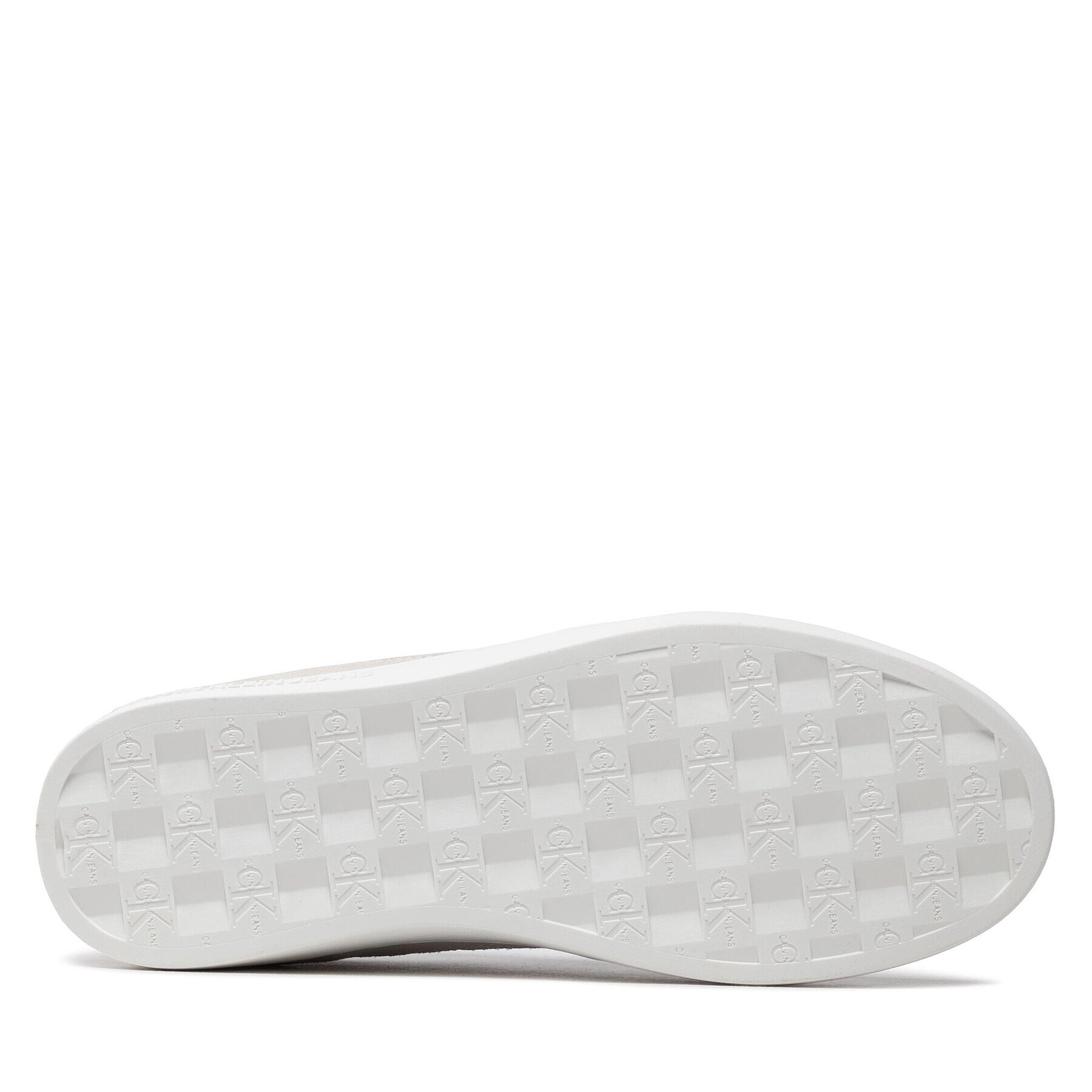 Calvin Klein Jeans Сникърси Classic Cupsole Lth-Su Mono YM0YM00432 Бял - Pepit.bg