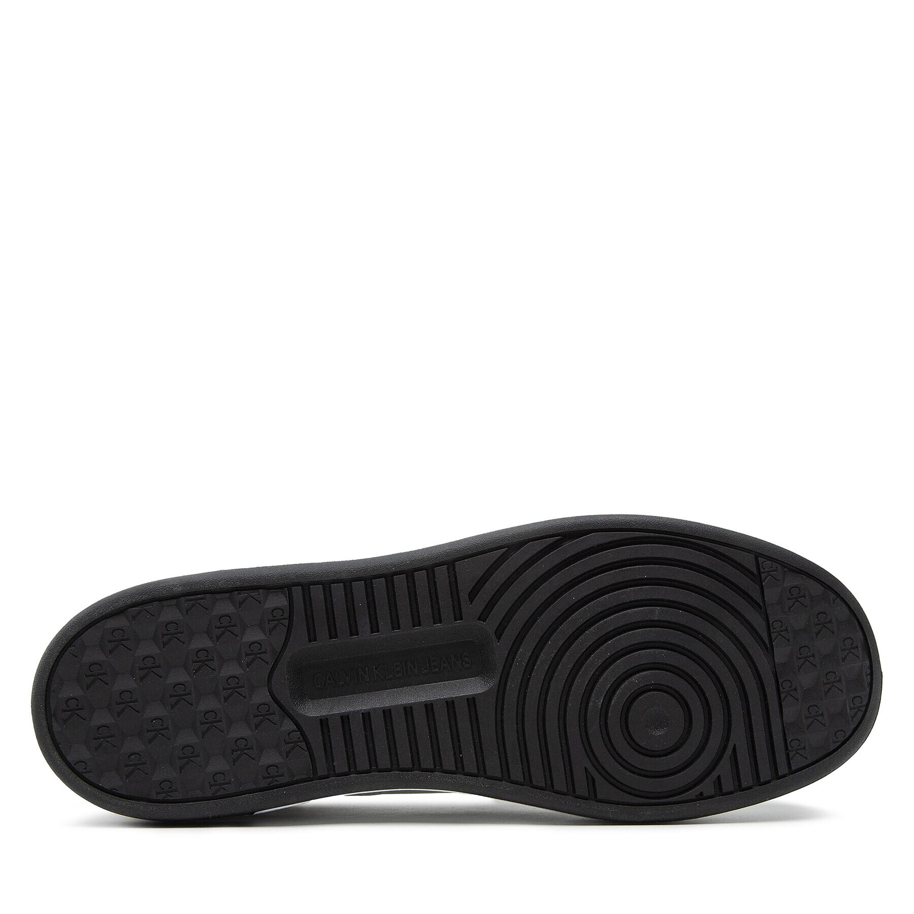 Calvin Klein Jeans Сникърси Cupsole Laceup Basket Low Poly YM0YM00428 Бял - Pepit.bg