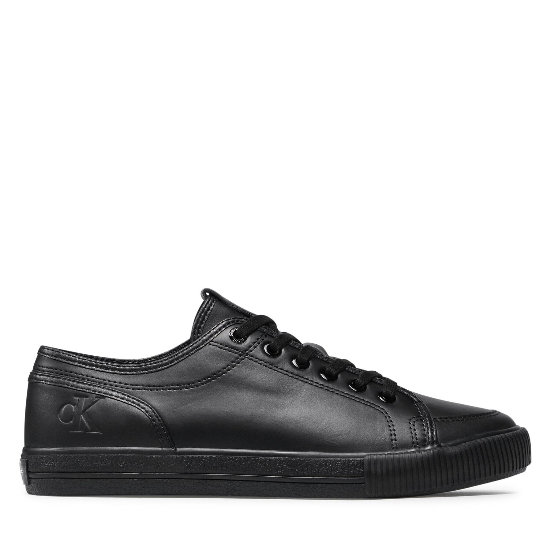 Calvin Klein Jeans Сникърси Ess Vulc Laceup Sneaker L YM0YM00277 Черен - Pepit.bg