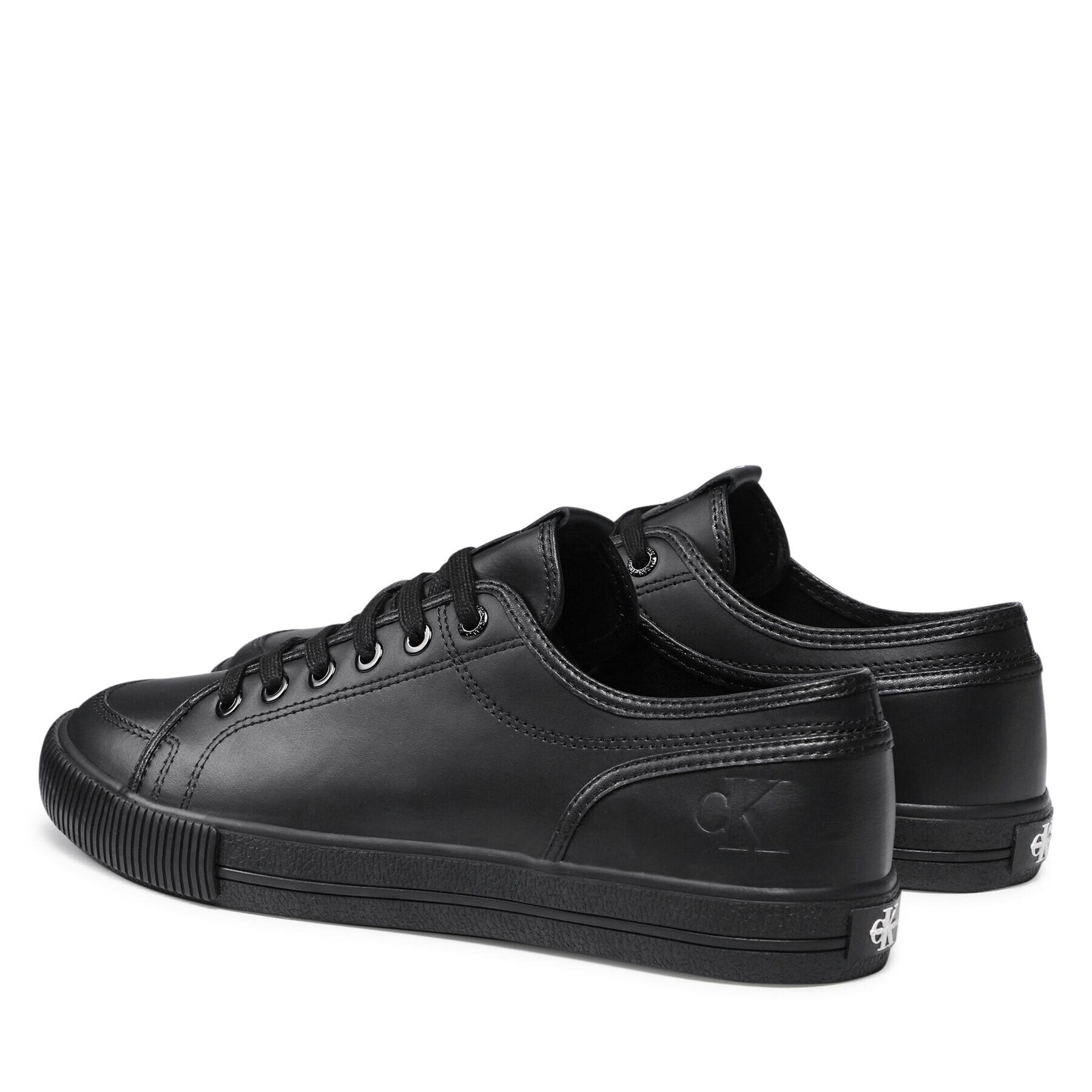 Calvin Klein Jeans Сникърси Ess Vulc Laceup Sneaker L YM0YM00277 Черен - Pepit.bg