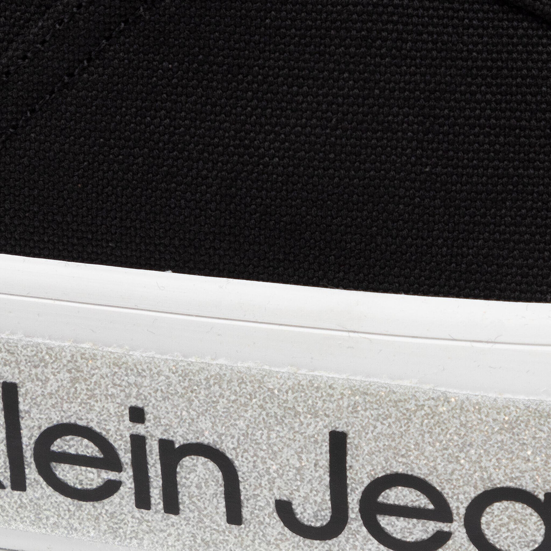 Calvin Klein Jeans Сникърси Flatform Vulcanized 3 YW0YW00491 Черен - Pepit.bg