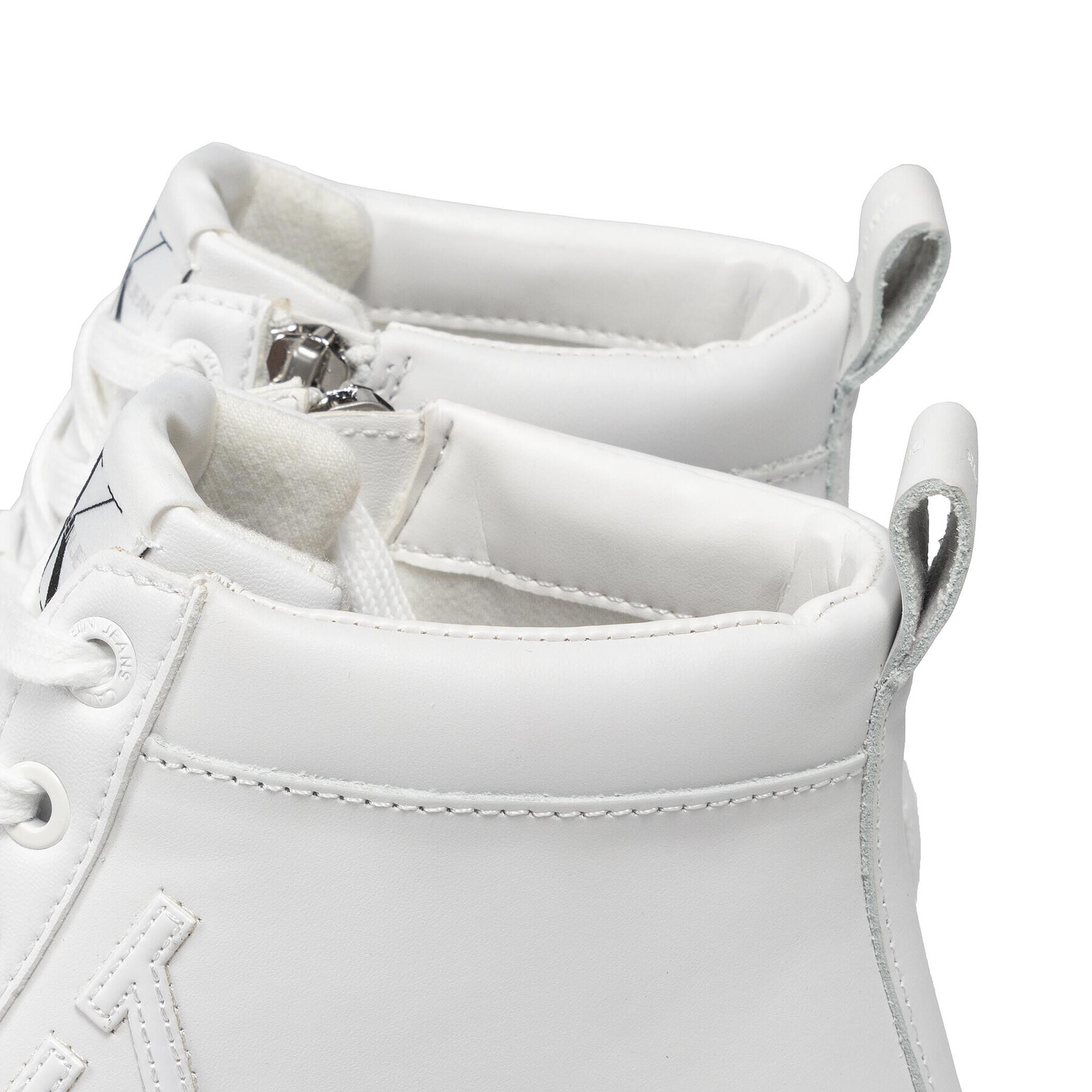 Calvin Klein Jeans Сникърси Hidden Wedge Sneaker YW0YW00438 Бял - Pepit.bg