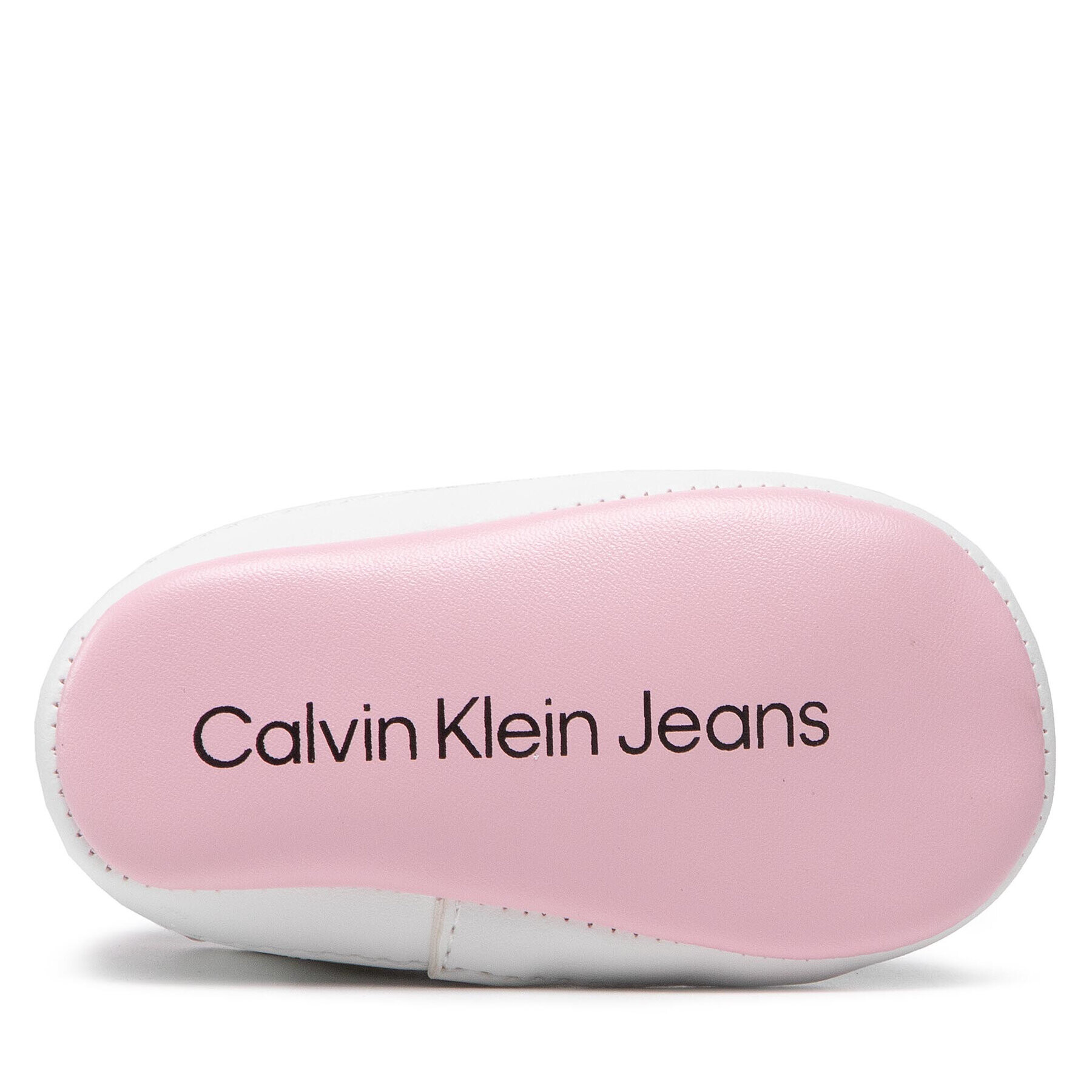 Calvin Klein Jeans Сникърси Lace-Up V0A4-80170-0193 Бял - Pepit.bg