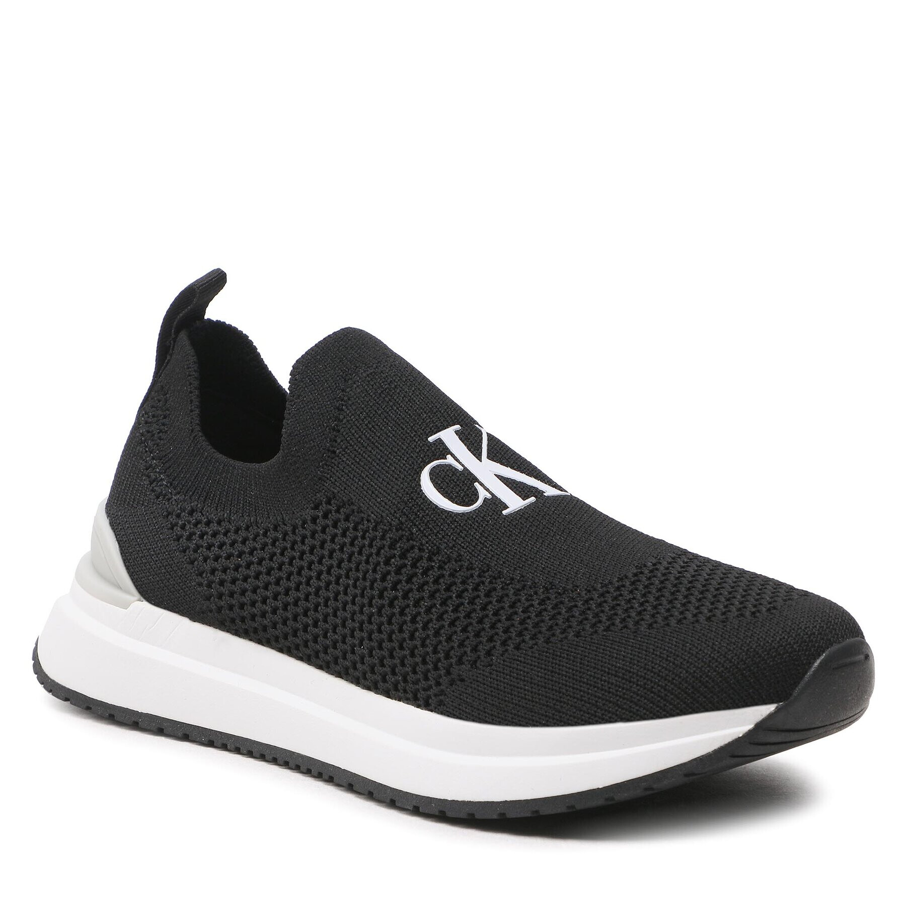 Calvin Klein Jeans Сникърси Low Cut Easy-On Sneaker V3X9-80587-0702 M Черен - Pepit.bg