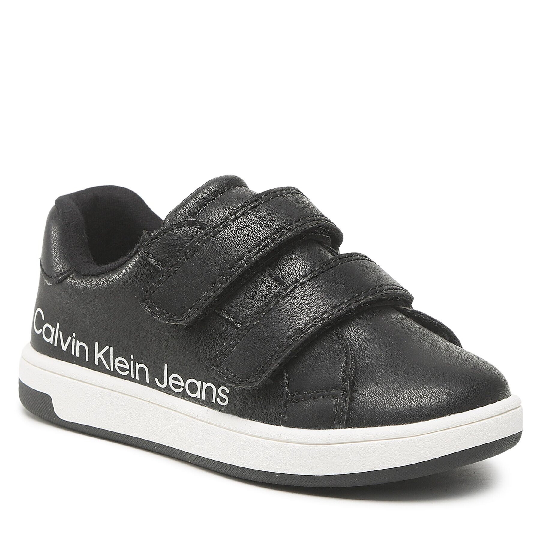 Calvin Klein Jeans Сникърси Low Cut Lace-Up Sneaker V1X9-80325-1355 Черен - Pepit.bg