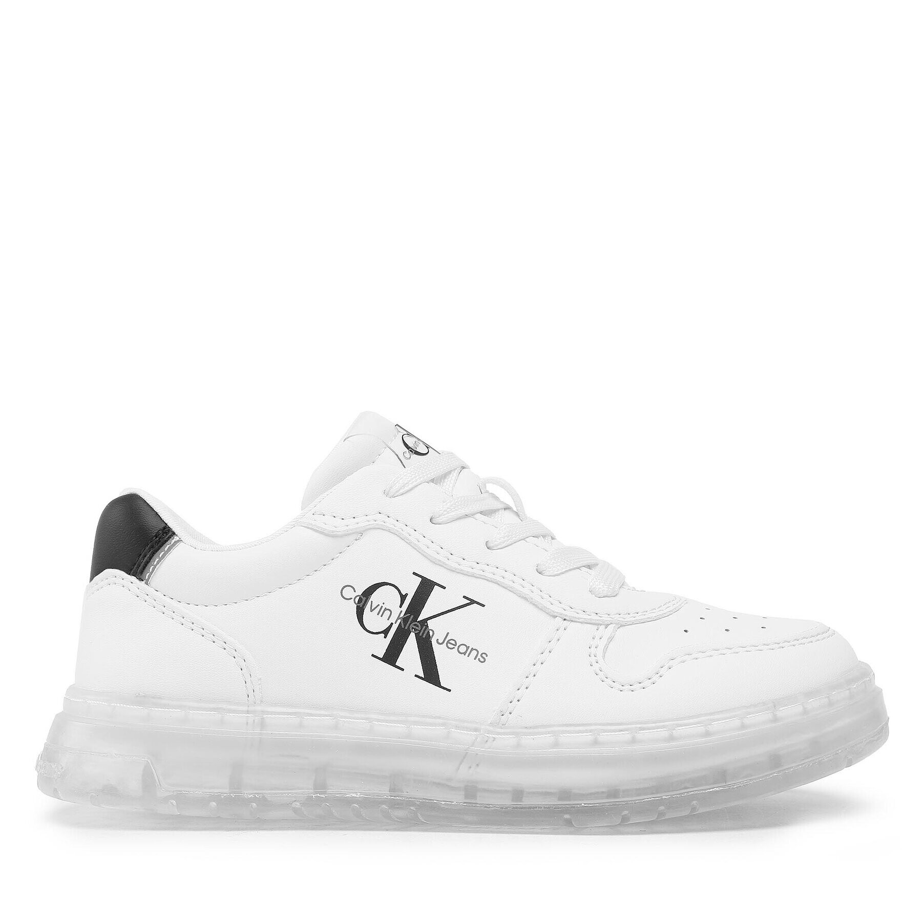 Calvin Klein Jeans Сникърси Low Cut Lace Up Sneaker V3X9-80554-1355100- M Бял - Pepit.bg