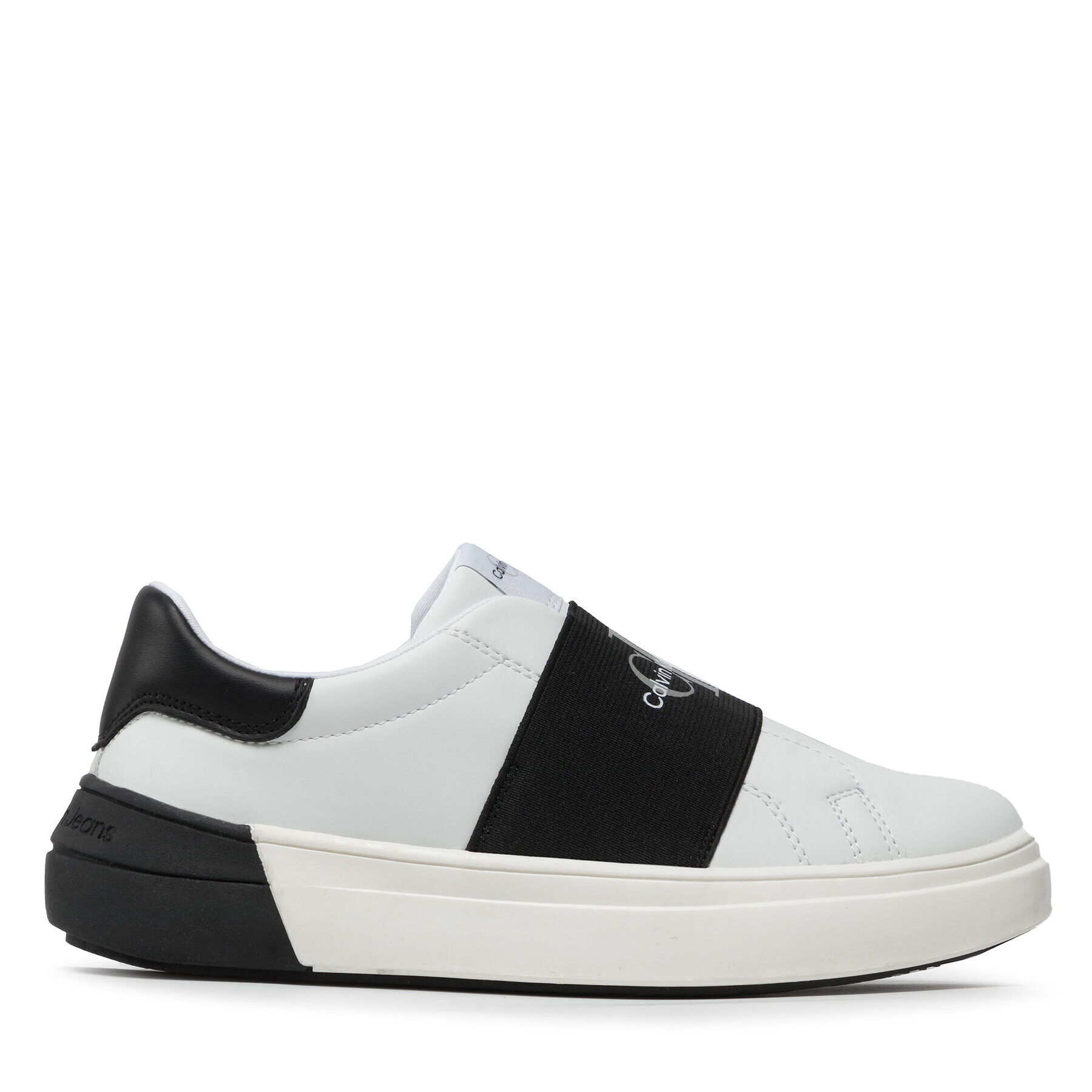 Calvin Klein Jeans Сникърси Low Cut Sneaker V3X9-80119-1355X S Бял - Pepit.bg