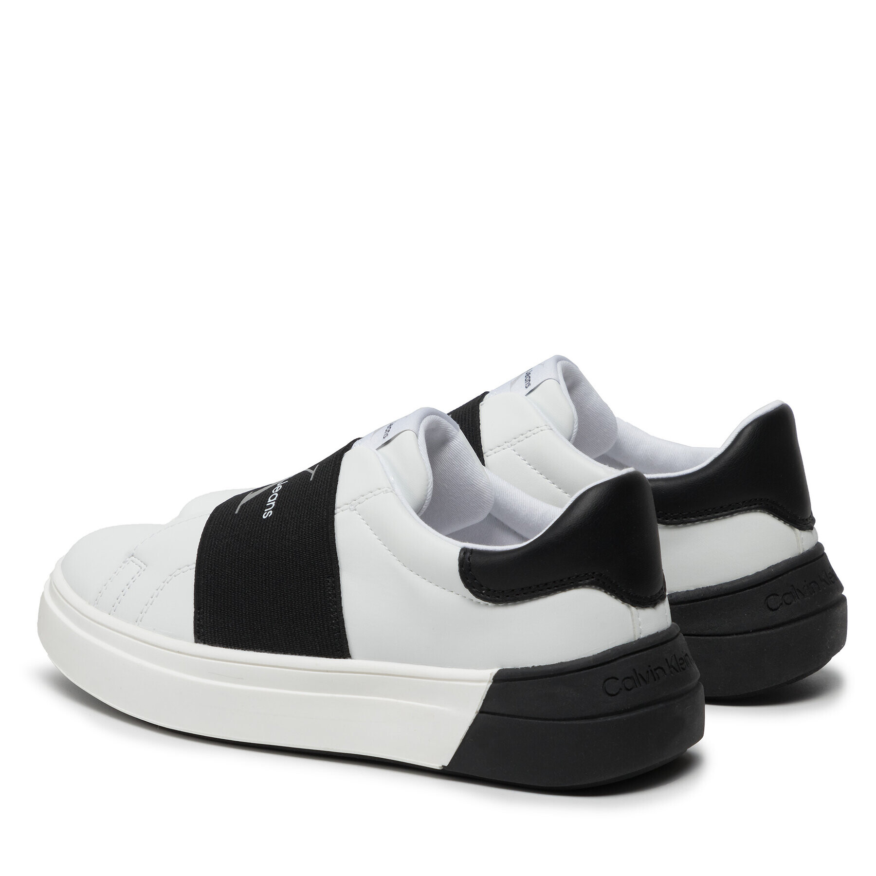 Calvin Klein Jeans Сникърси Low Cut Sneaker V3X9-80119-1355X S Бял - Pepit.bg