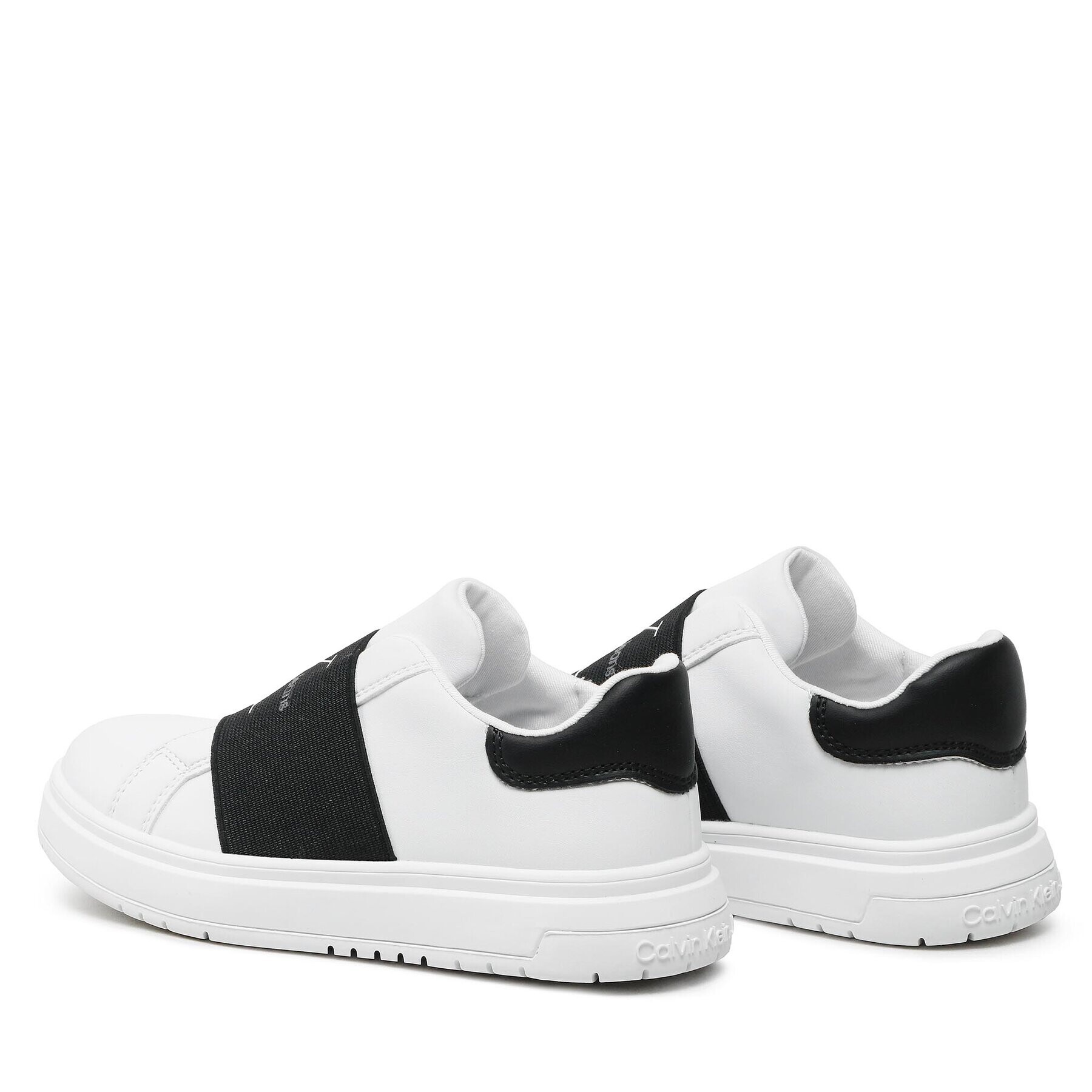 Calvin Klein Jeans Сникърси Low Cut Sneaker V3X9-80558-1355 S Бял - Pepit.bg