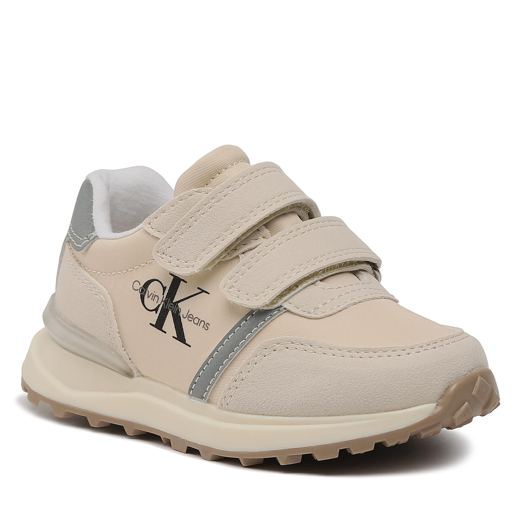 Calvin Klein Jeans Сникърси Low Cut Valcero Sneaker V1B9-80574-1587 M Бежов - Pepit.bg