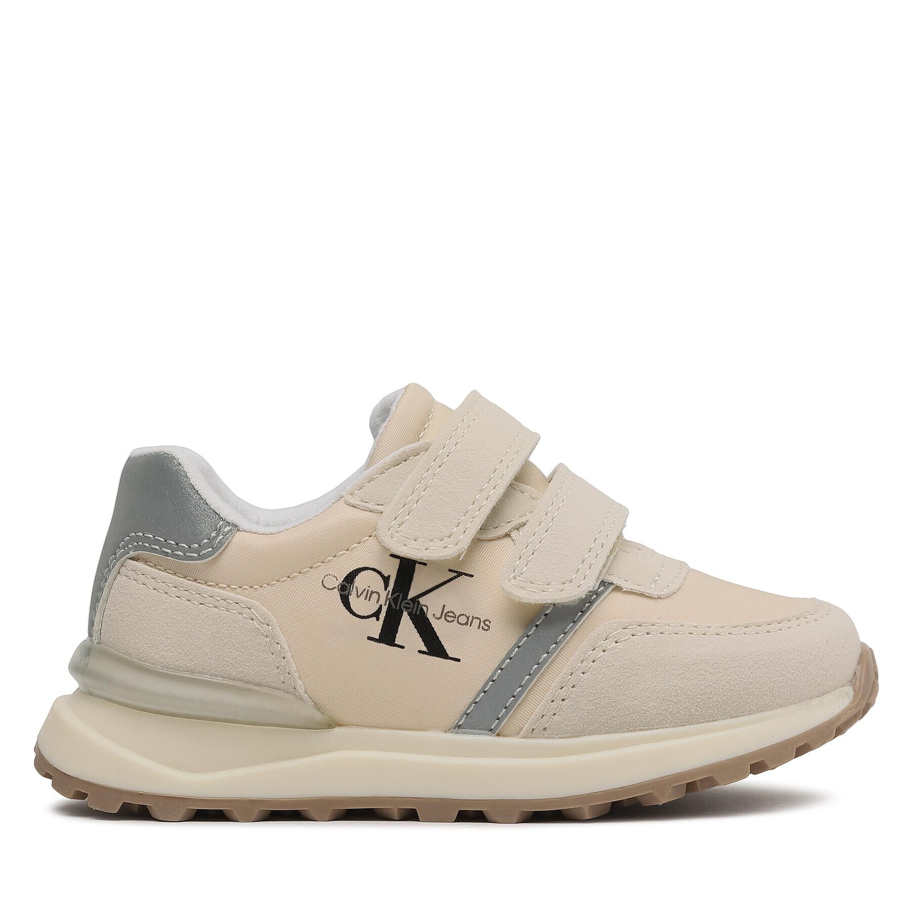 Calvin Klein Jeans Сникърси Low Cut Valcero Sneaker V1B9-80574-1587 M Бежов - Pepit.bg