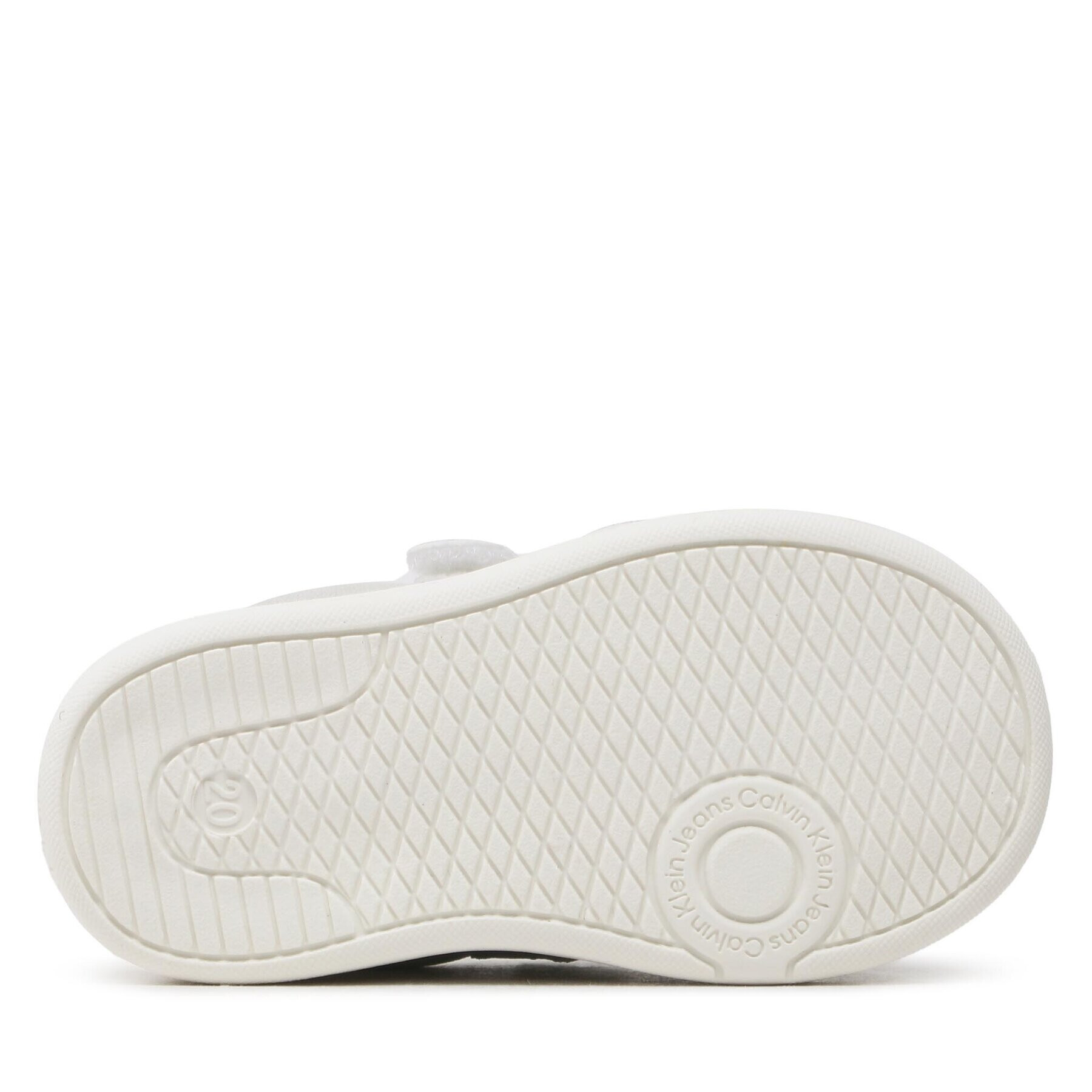 Calvin Klein Jeans Сникърси Low Cut Velcro Sneaker V1A9-80468-1459 M Сребрист - Pepit.bg