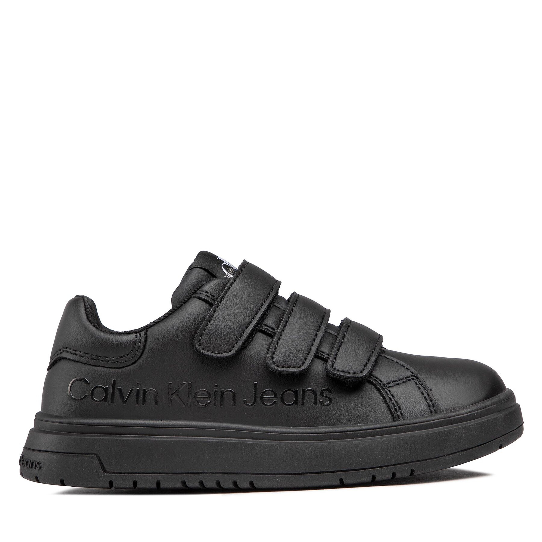 Calvin Klein Jeans Сникърси Low Cut Velcro Sneaker V3X9-80335-1355 M Черен - Pepit.bg