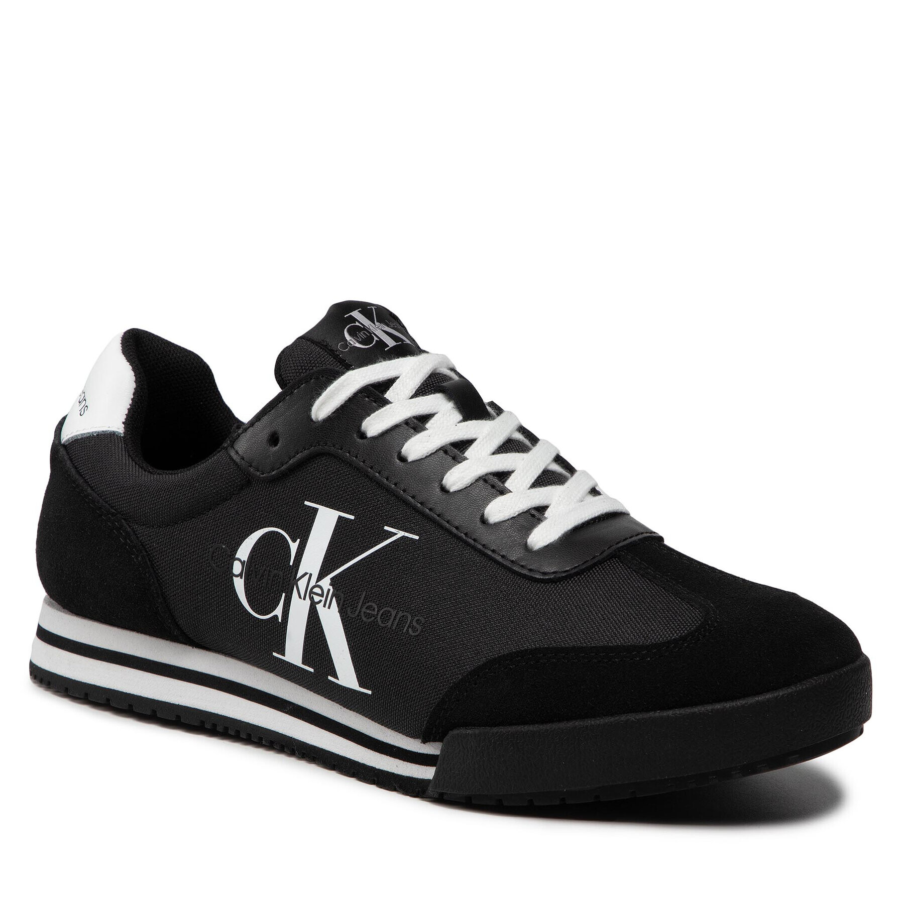 Calvin Klein Jeans Сникърси Low Runner 1 YM0YM00026 Черен - Pepit.bg