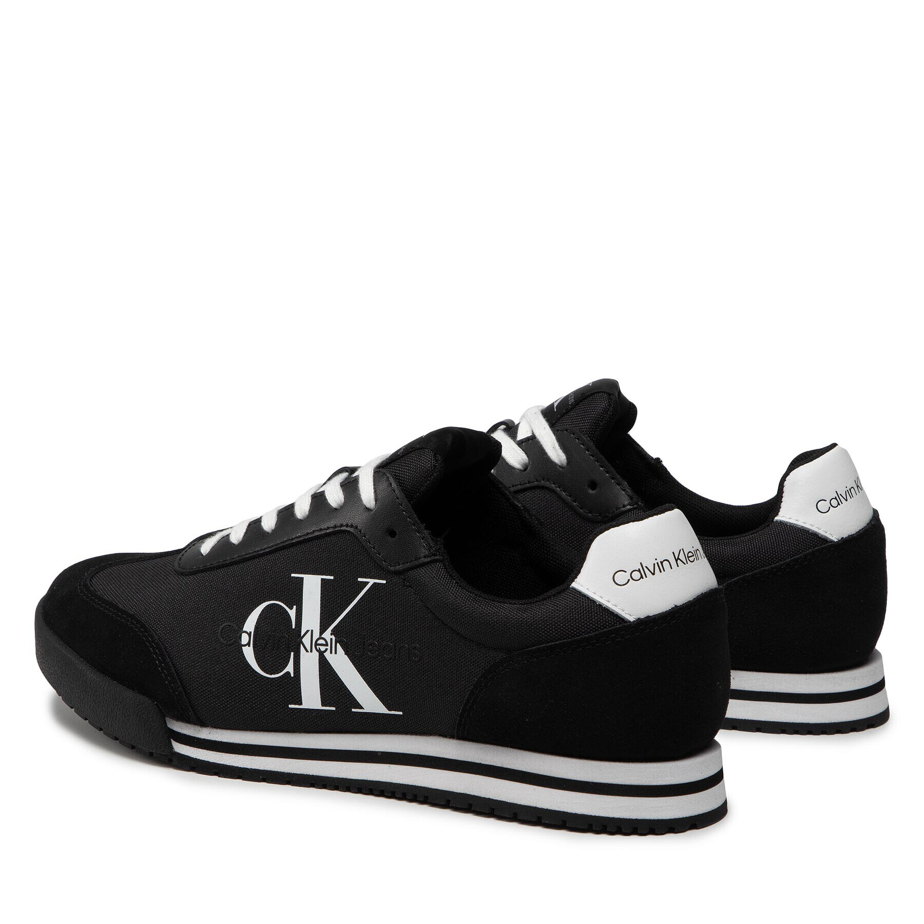 Calvin Klein Jeans Сникърси Low Runner 1 YM0YM00026 Черен - Pepit.bg