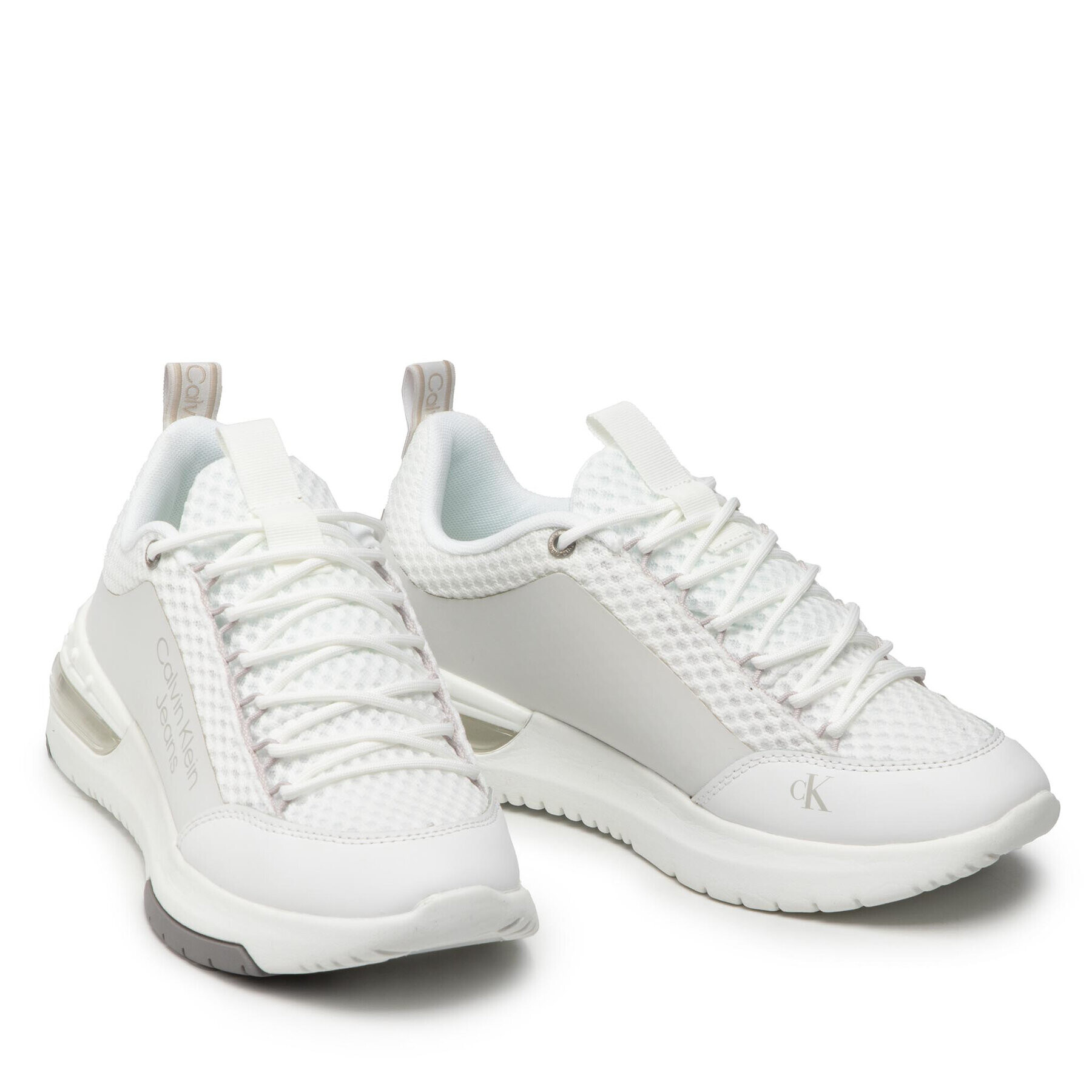 Calvin Klein Jeans Сникърси New Sporty Runner Comfair 3 YM0YM00346 Бял - Pepit.bg