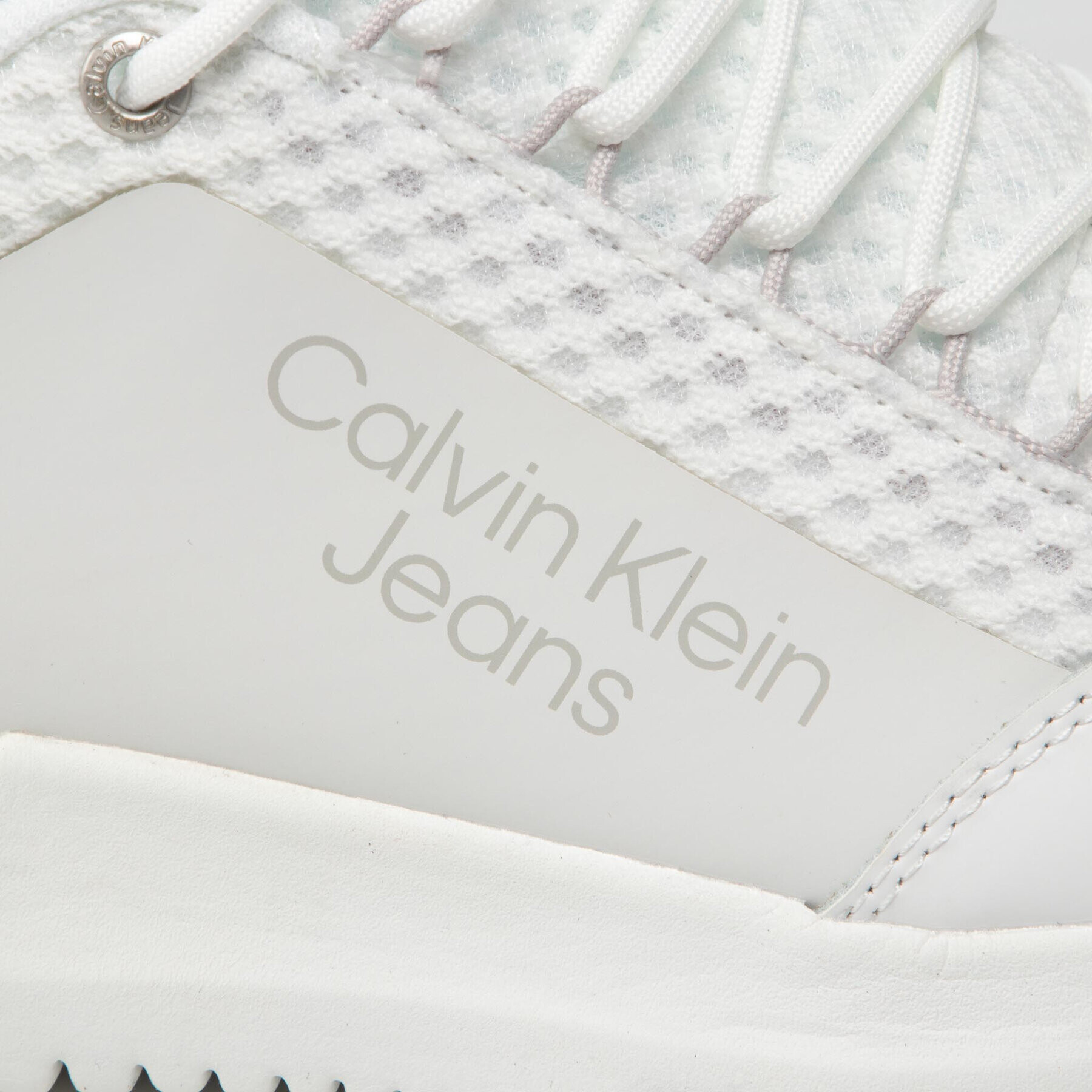 Calvin Klein Jeans Сникърси New Sporty Runner Comfair 3 YM0YM00346 Бял - Pepit.bg