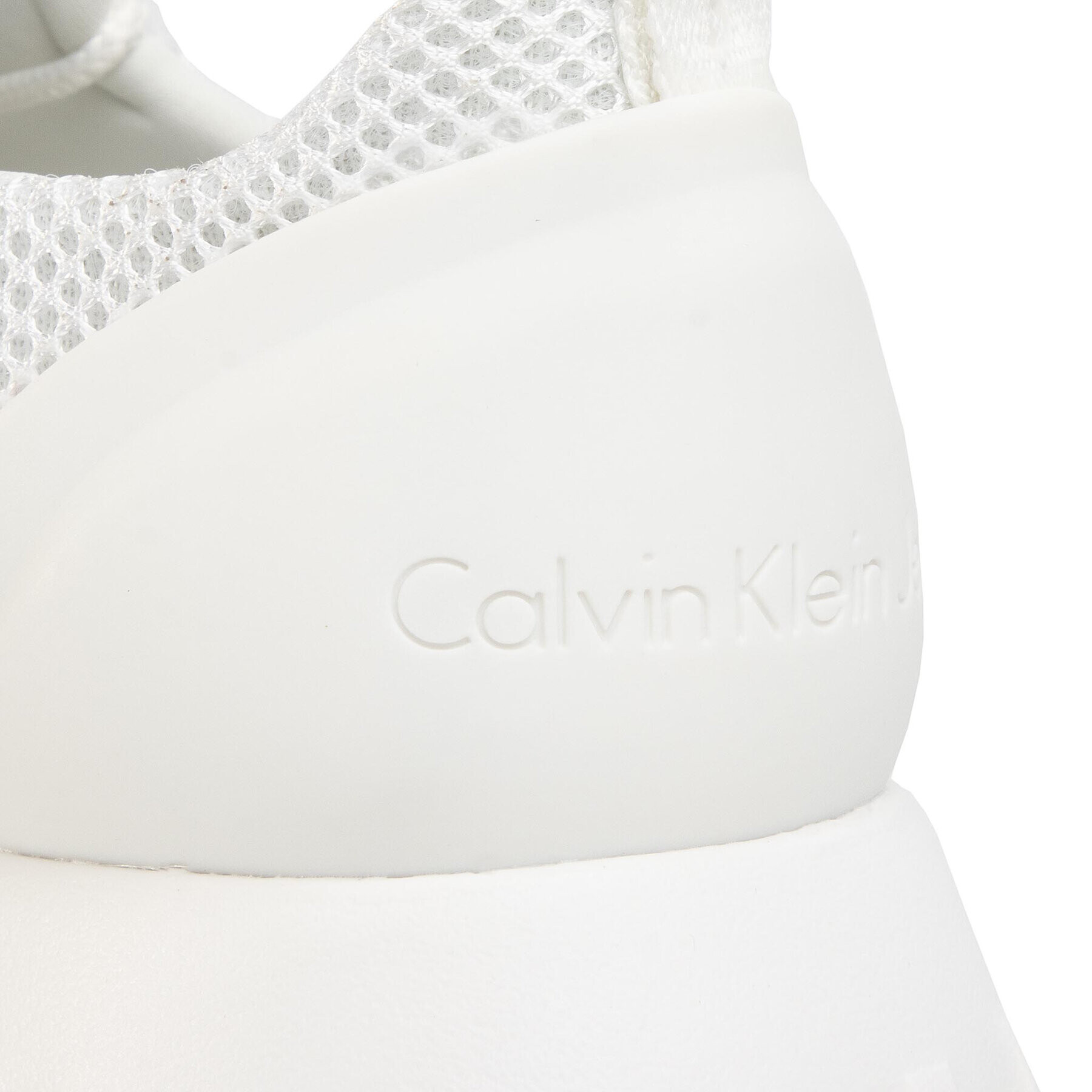Calvin Klein Jeans Сникърси Reika Mesh R0666 Бял - Pepit.bg