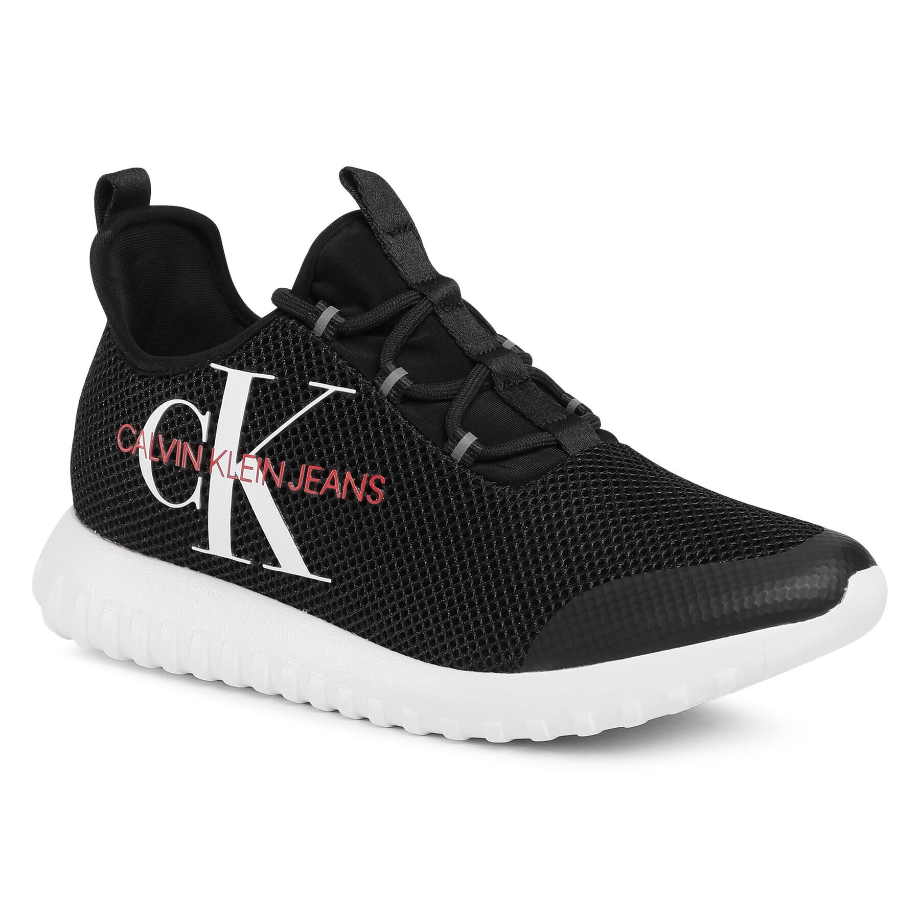 Calvin Klein Jeans Сникърси Reiland B4S0707 Черен - Pepit.bg