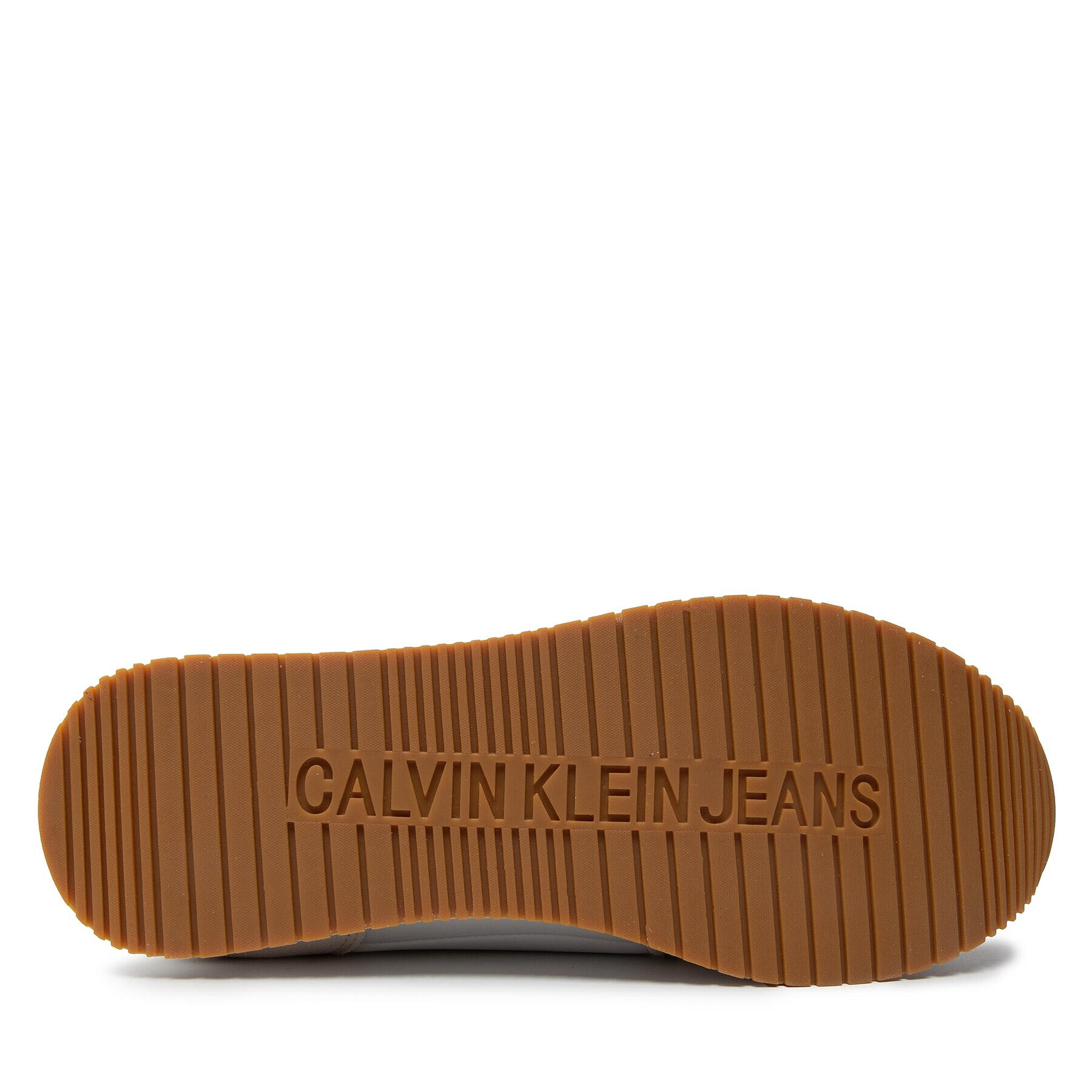 Calvin Klein Jeans Сникърси Retro Runner 3 YM0YM00040 Бежов - Pepit.bg