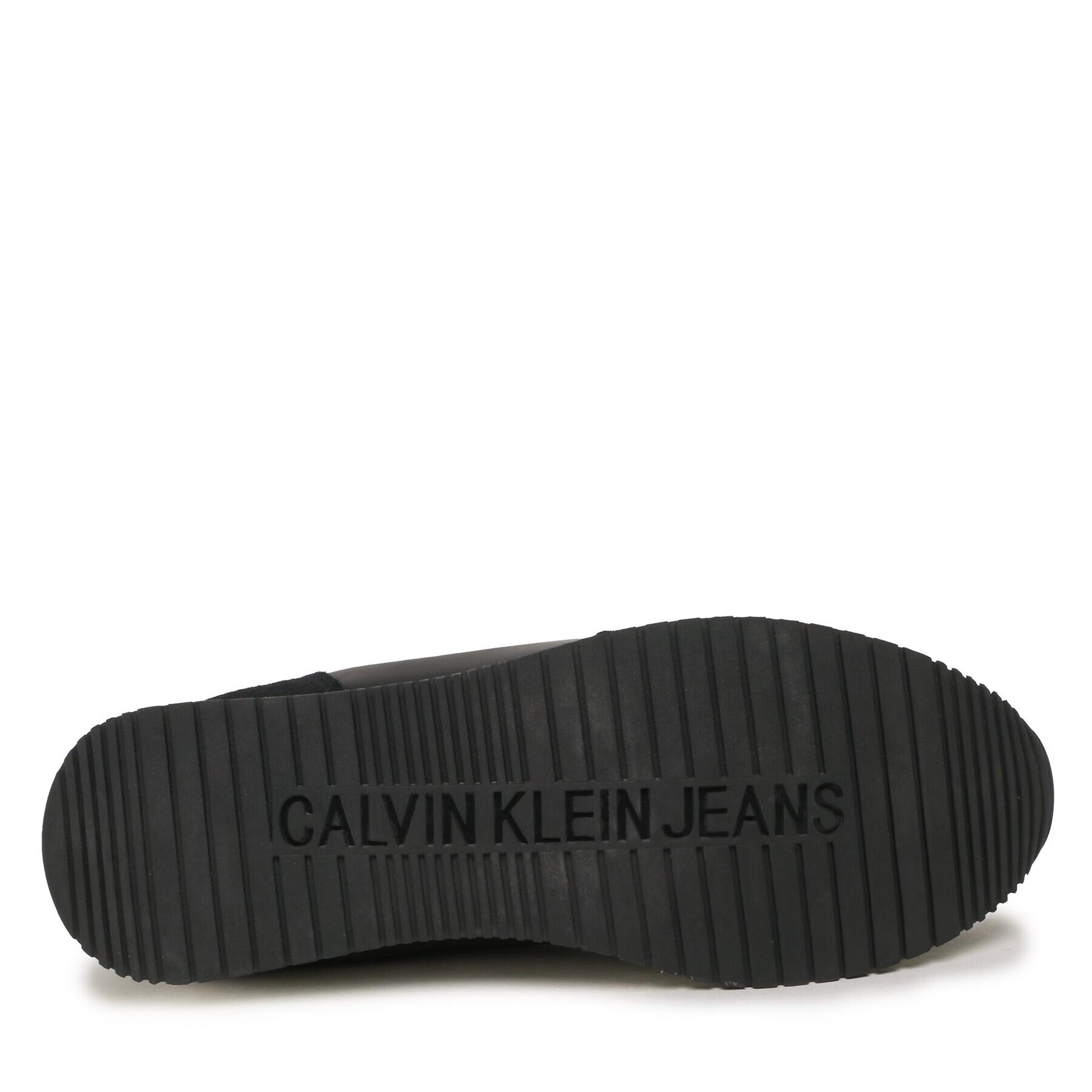 Calvin Klein Jeans Сникърси Retro Runner Laceup Refl YM0YM00742 Черен - Pepit.bg