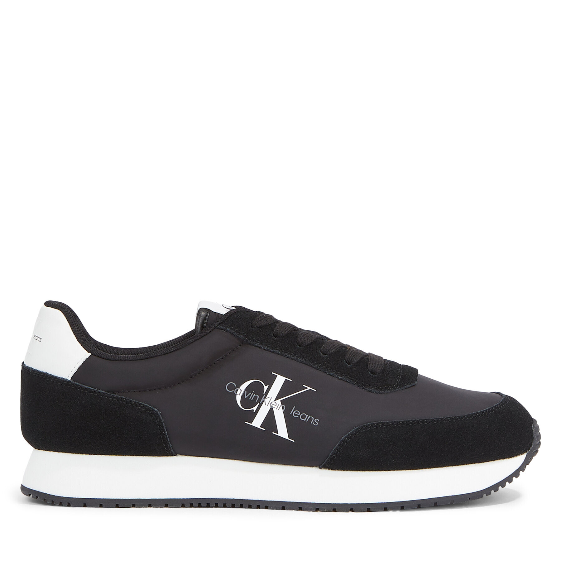 Calvin Klein Jeans Сникърси Retro Runner Su-Ny Mono YM0YM00746 Черен - Pepit.bg