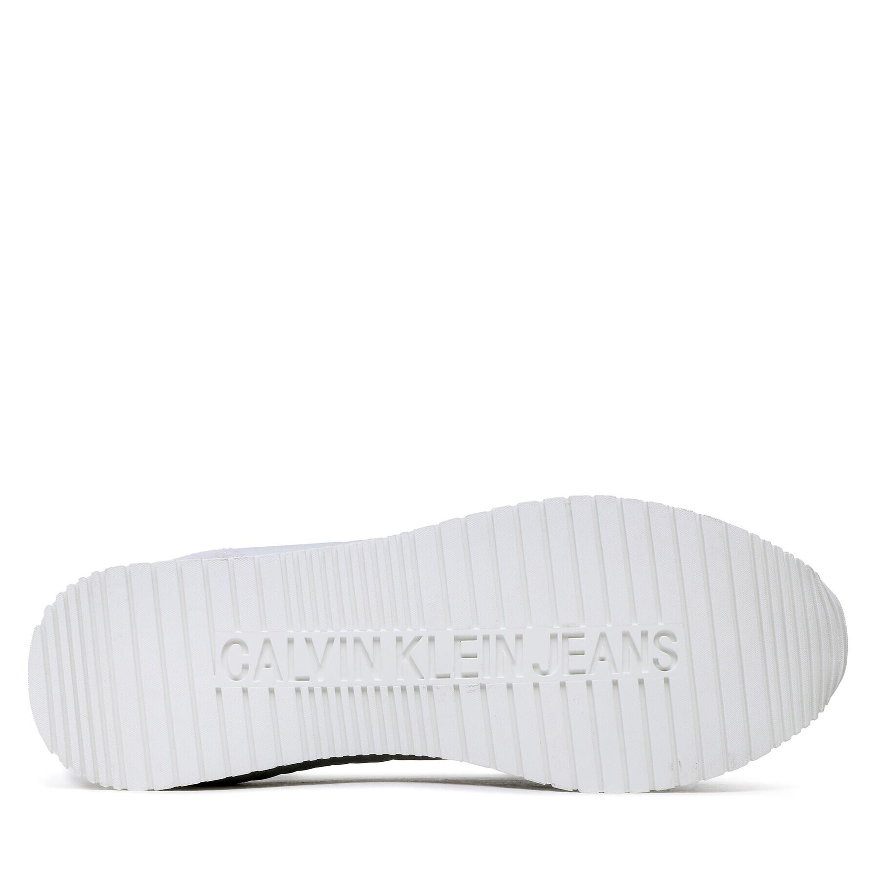 Calvin Klein Jeans Сникърси Retro Runner Wingtip Mix YM0YM00620 Сив - Pepit.bg