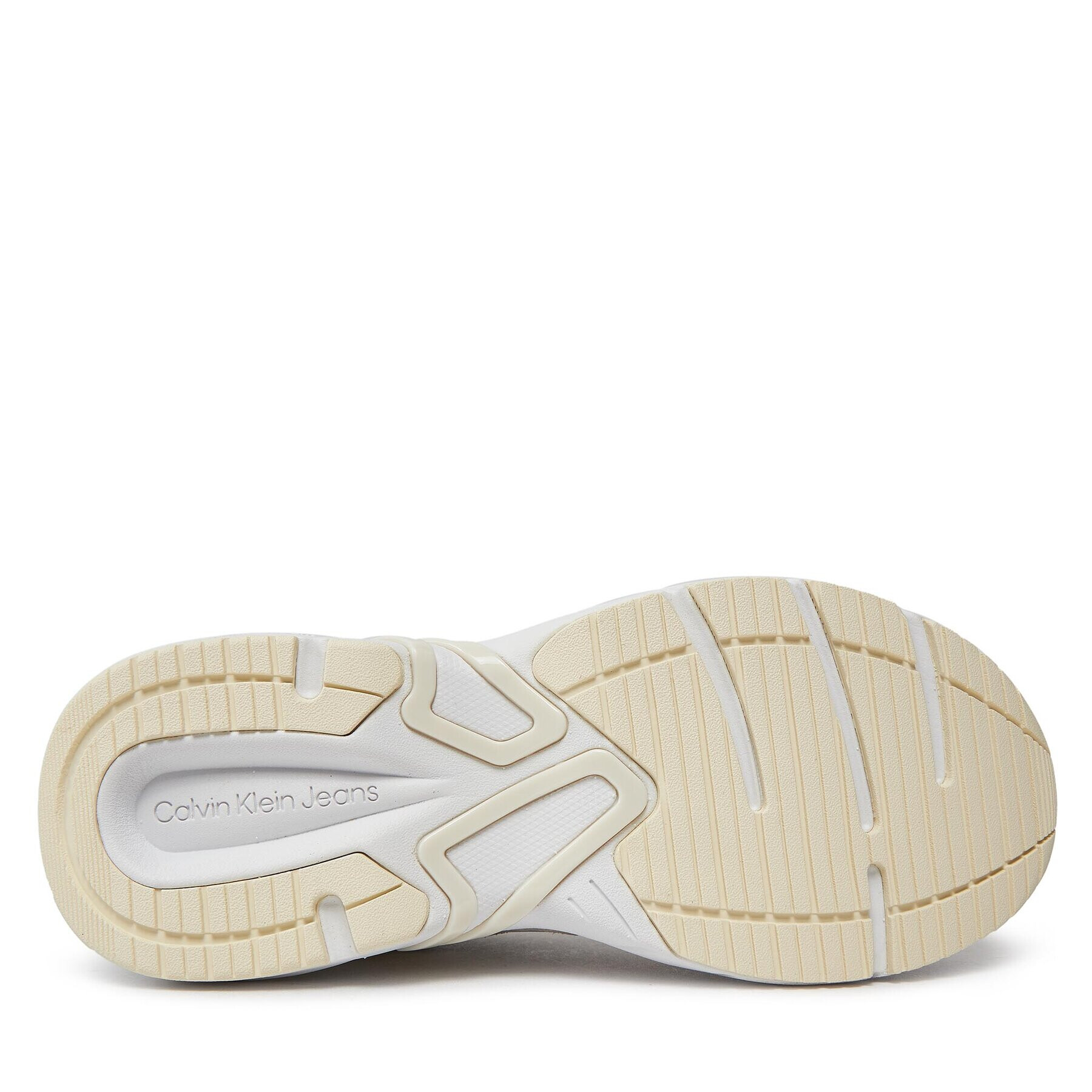 Calvin Klein Jeans Сникърси Retro Tennis Su-Mesh Wn YW0YW00891 Бял - Pepit.bg