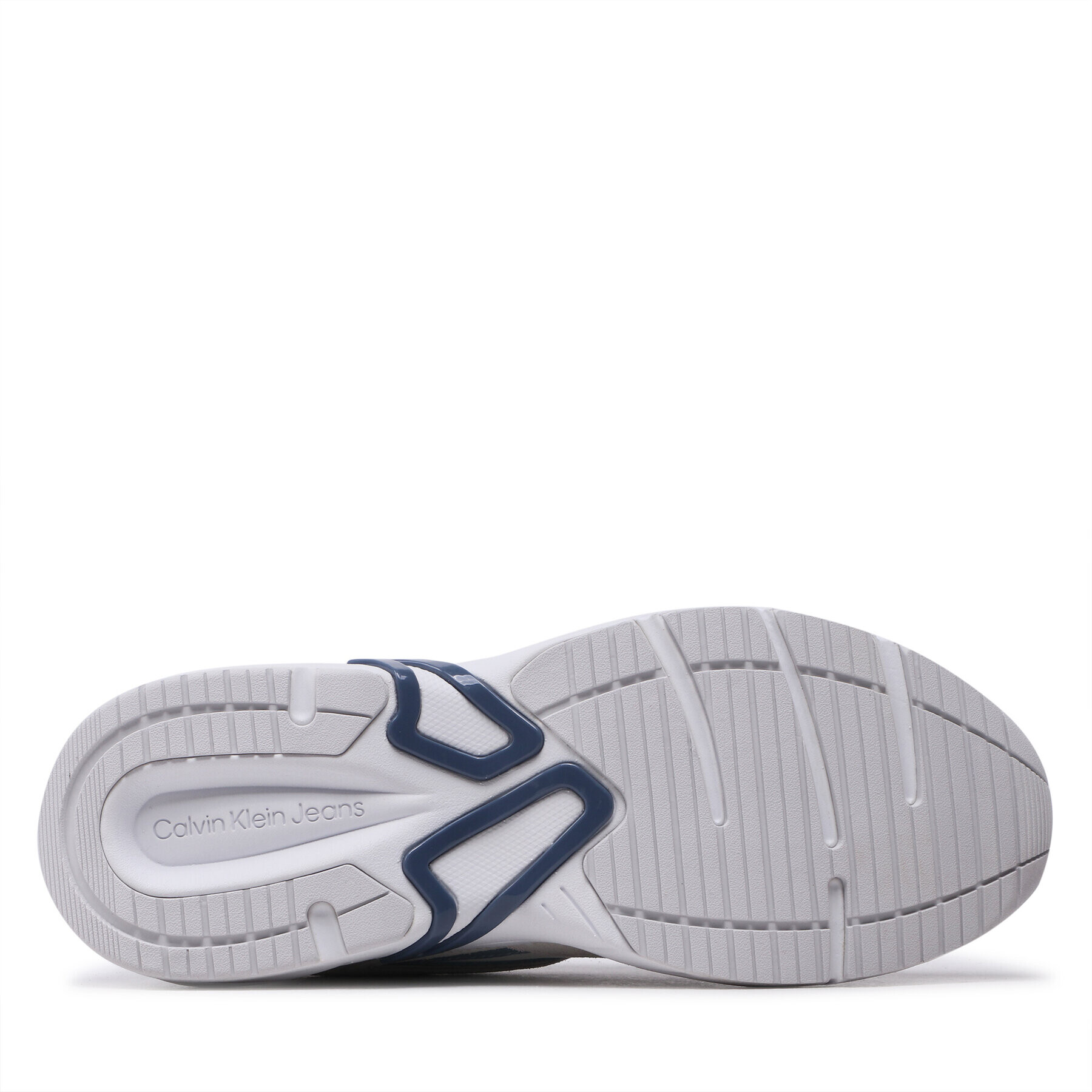 Calvin Klein Jeans Сникърси Retro Tennis Su-Mesh YM0YM00589 Бял - Pepit.bg