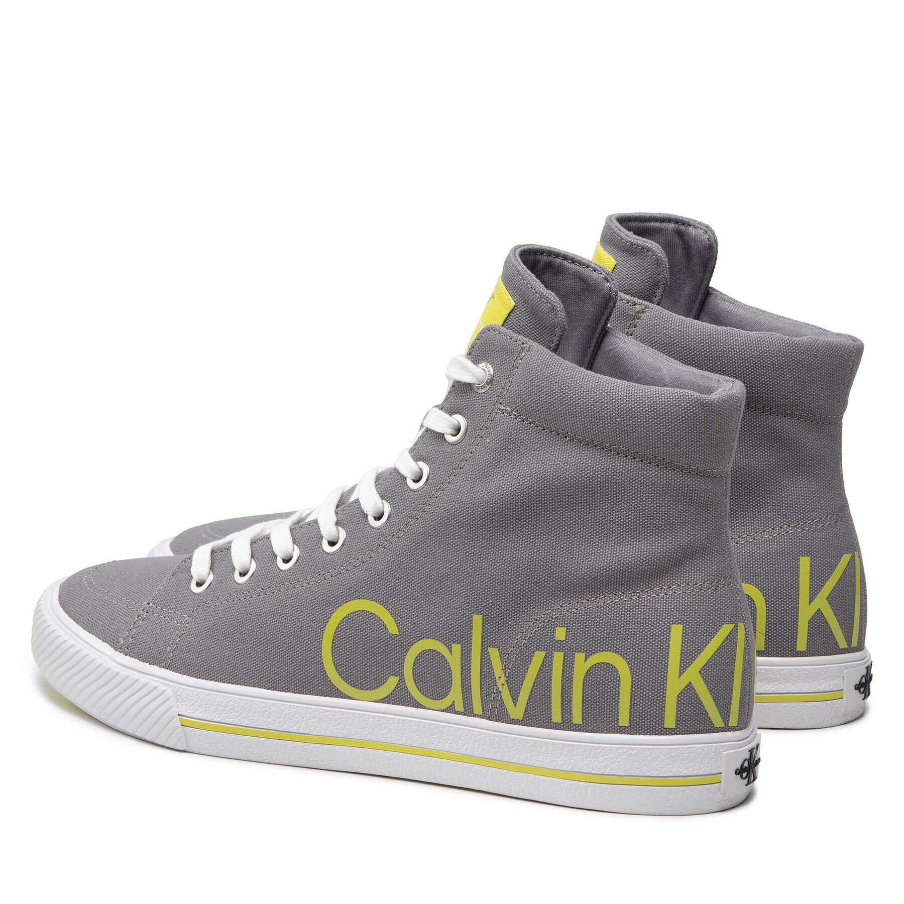 Calvin Klein Jeans Сникърси Retro Vulcanized YM0YM00308 Сив - Pepit.bg