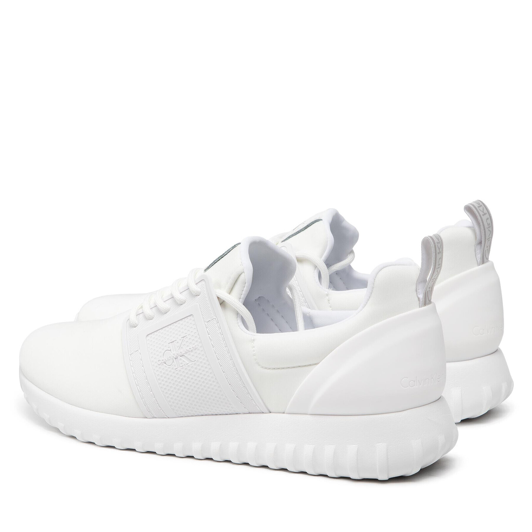 Calvin Klein Jeans Сникърси Sporty Eva Runner 2 Бял - Pepit.bg