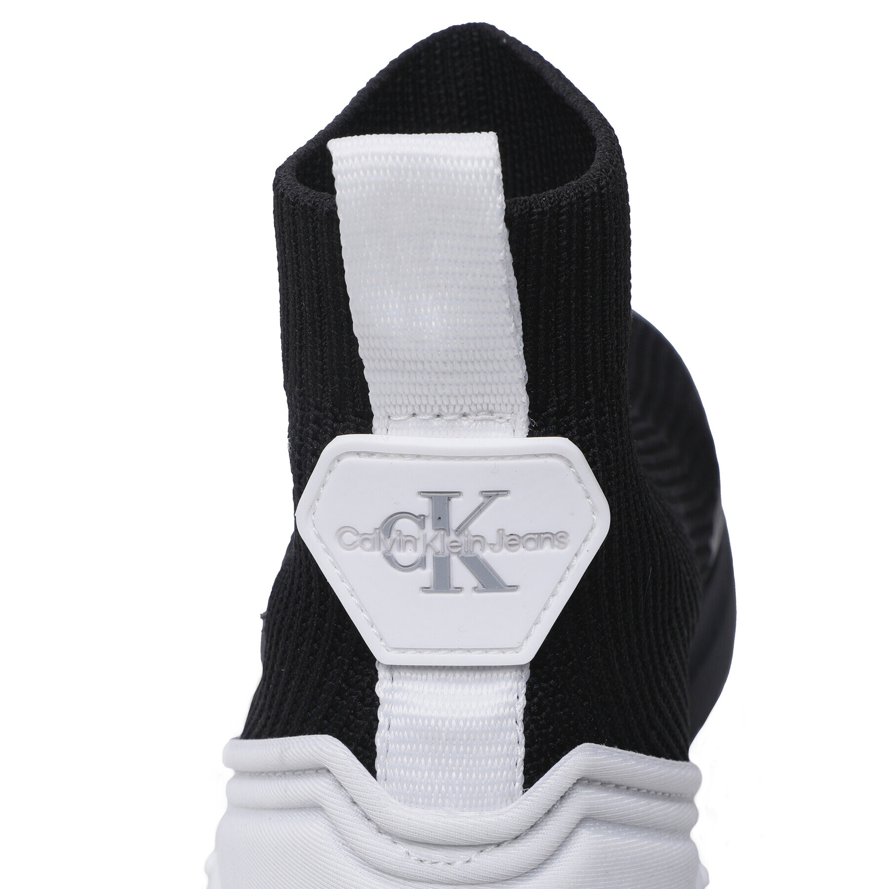 Calvin Klein Jeans Сникърси Sporty Runner Comfair Neoprene YW0YW00940 Черен - Pepit.bg