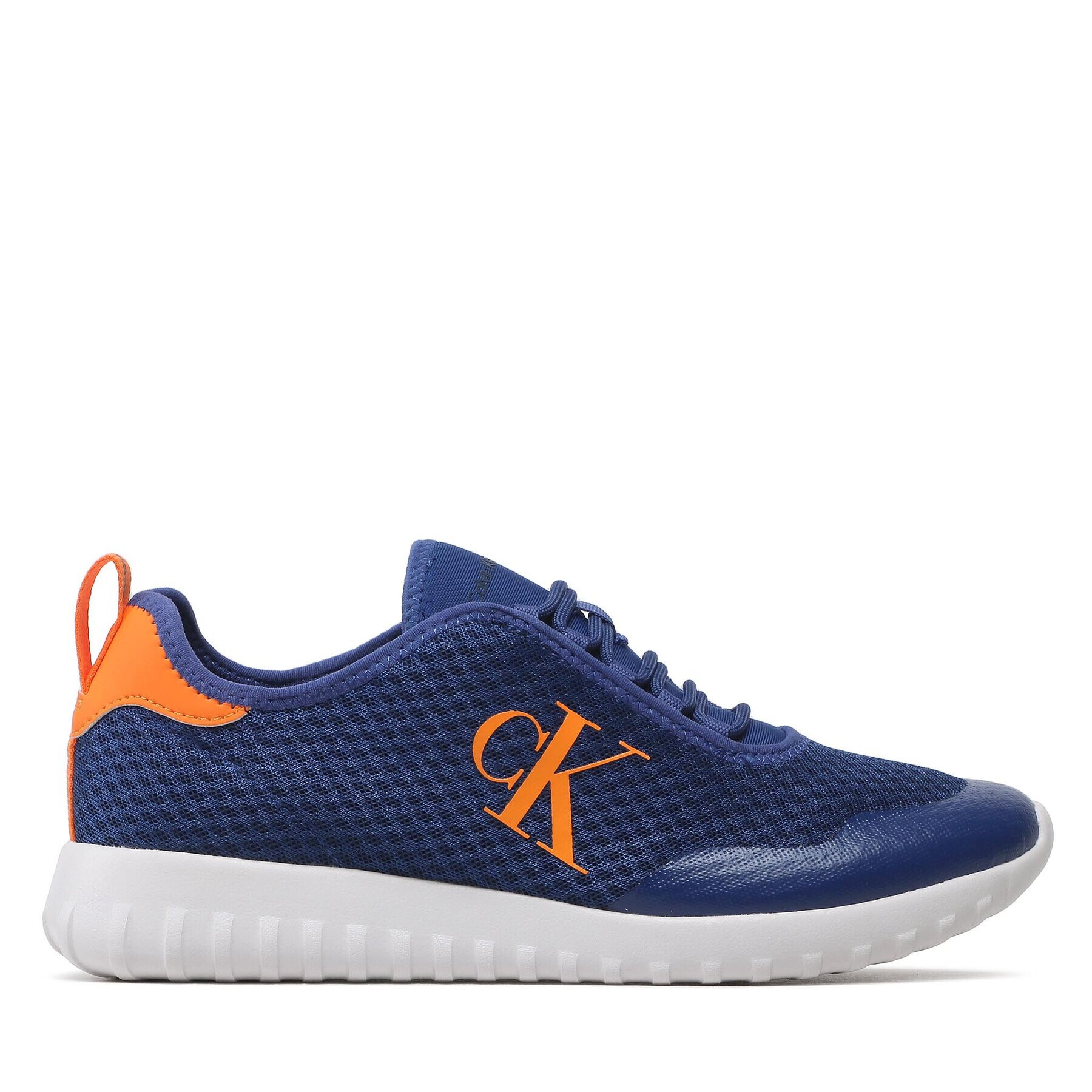 Calvin Klein Jeans Сникърси Sporty Runner Eva Slipon Mesh YM0YM00627 Тъмносин - Pepit.bg