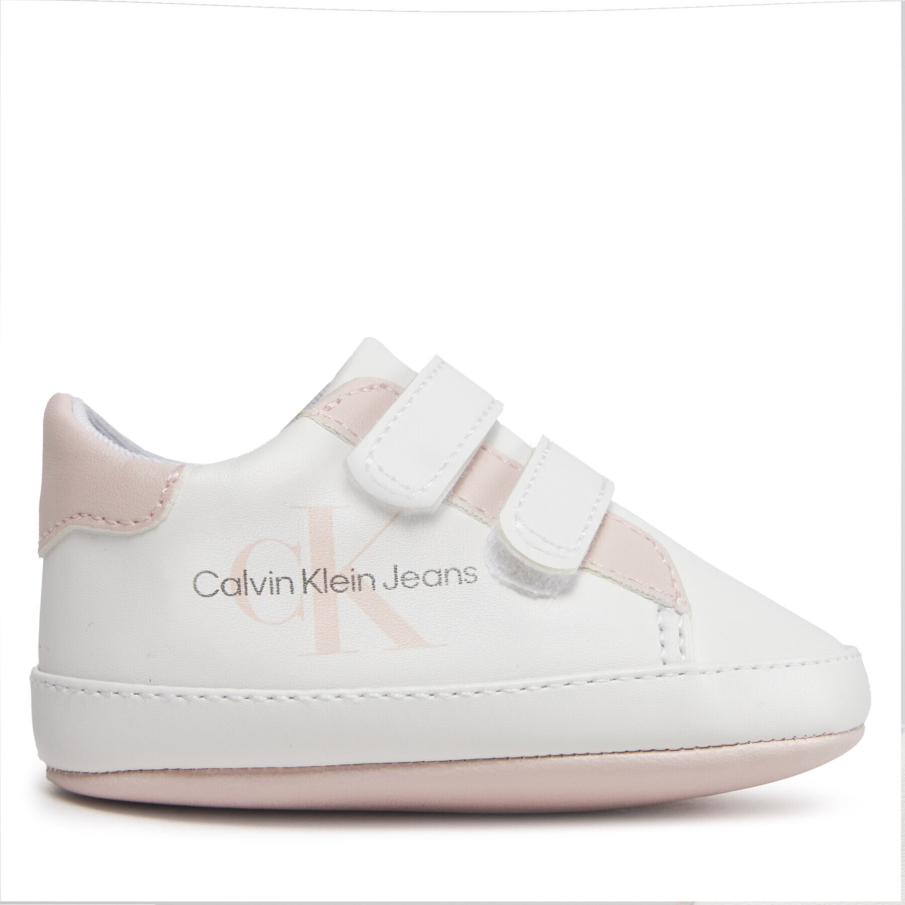 Calvin Klein Jeans Сникърси V0A4-80780-1582 Бял - Pepit.bg