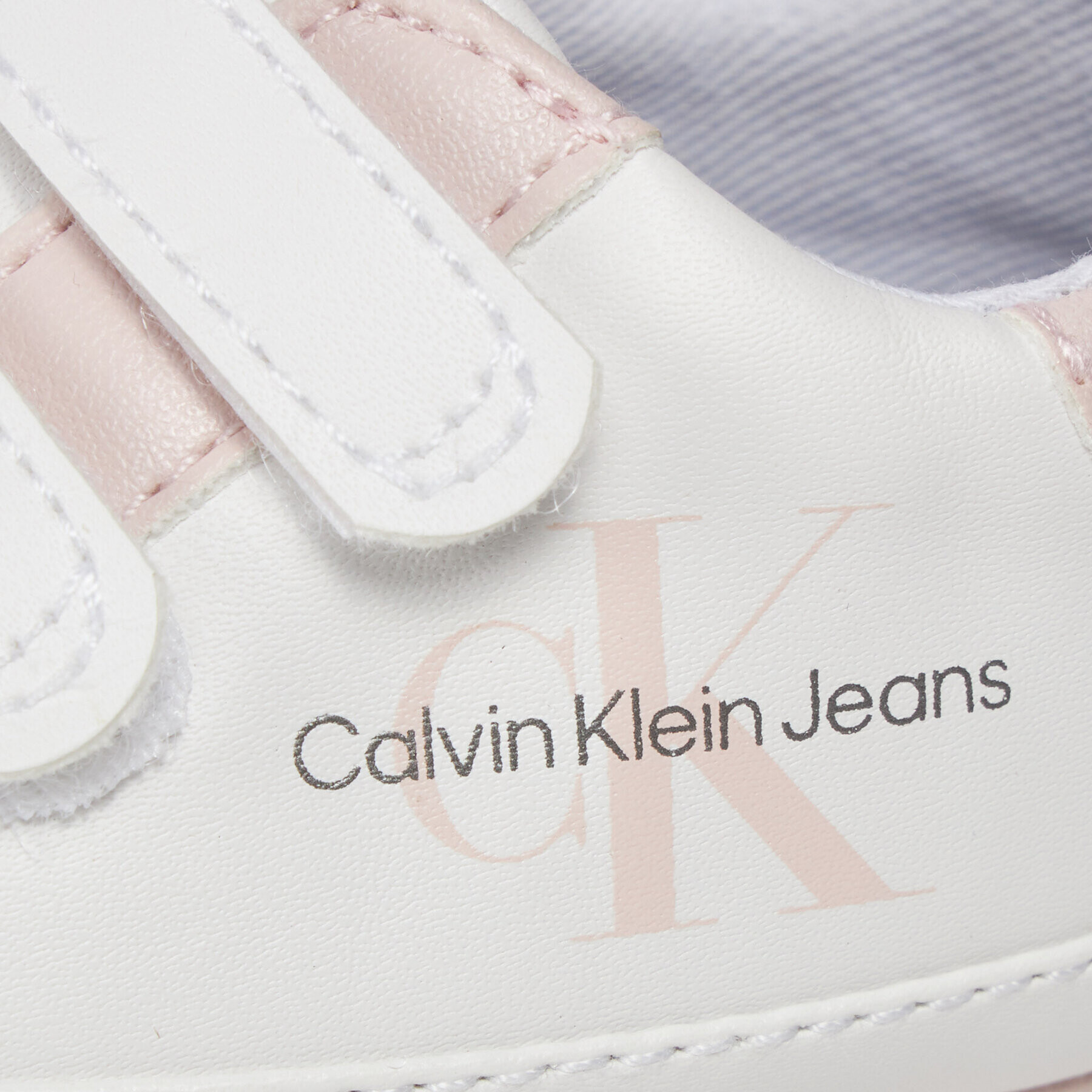 Calvin Klein Jeans Сникърси V0A4-80780-1582 Бял - Pepit.bg