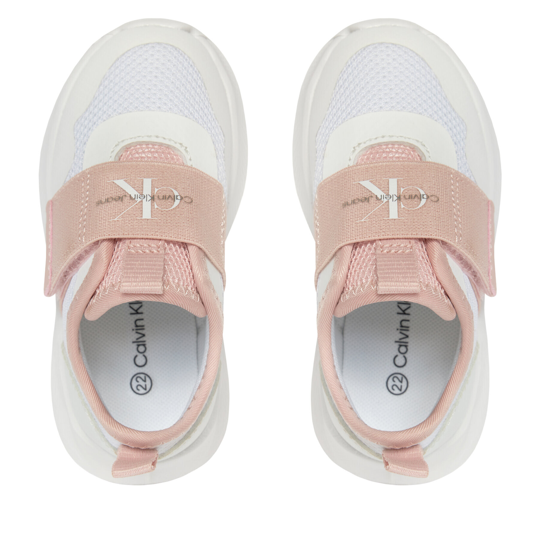 Calvin Klein Jeans Сникърси V1A9-80801-1697X M Бял - Pepit.bg