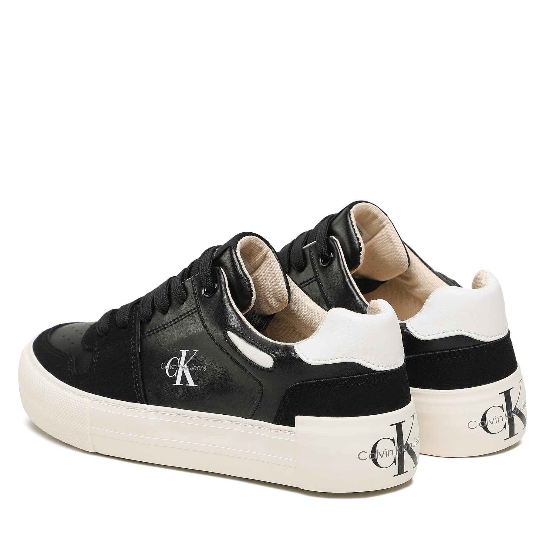 Calvin Klein Jeans Сникърси V3A9-80662-12699 S Черен - Pepit.bg