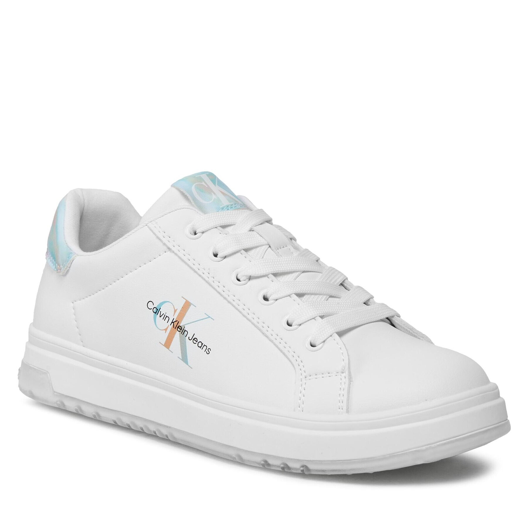 Calvin Klein Jeans Сникърси V3A9-80787-1355 S Бял - Pepit.bg