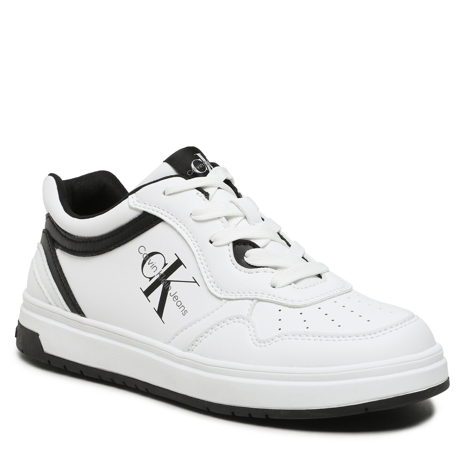 Calvin Klein Jeans Сникърси V3X9-80726-13551 S Бял - Pepit.bg
