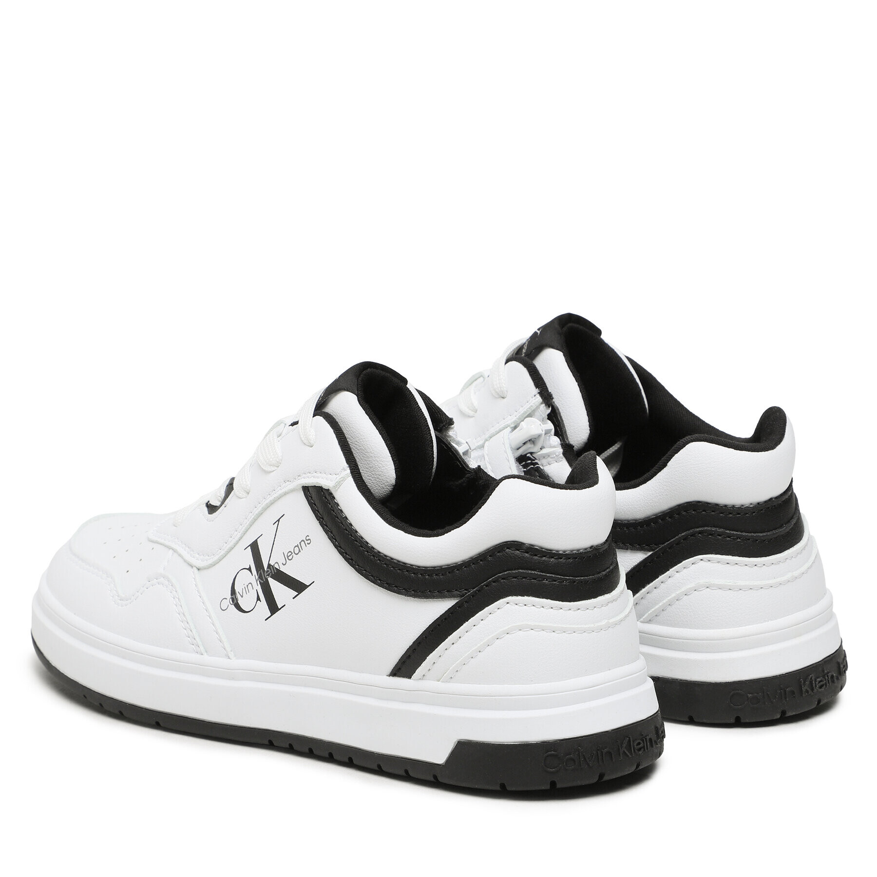 Calvin Klein Jeans Сникърси V3X9-80726-13551 S Бял - Pepit.bg