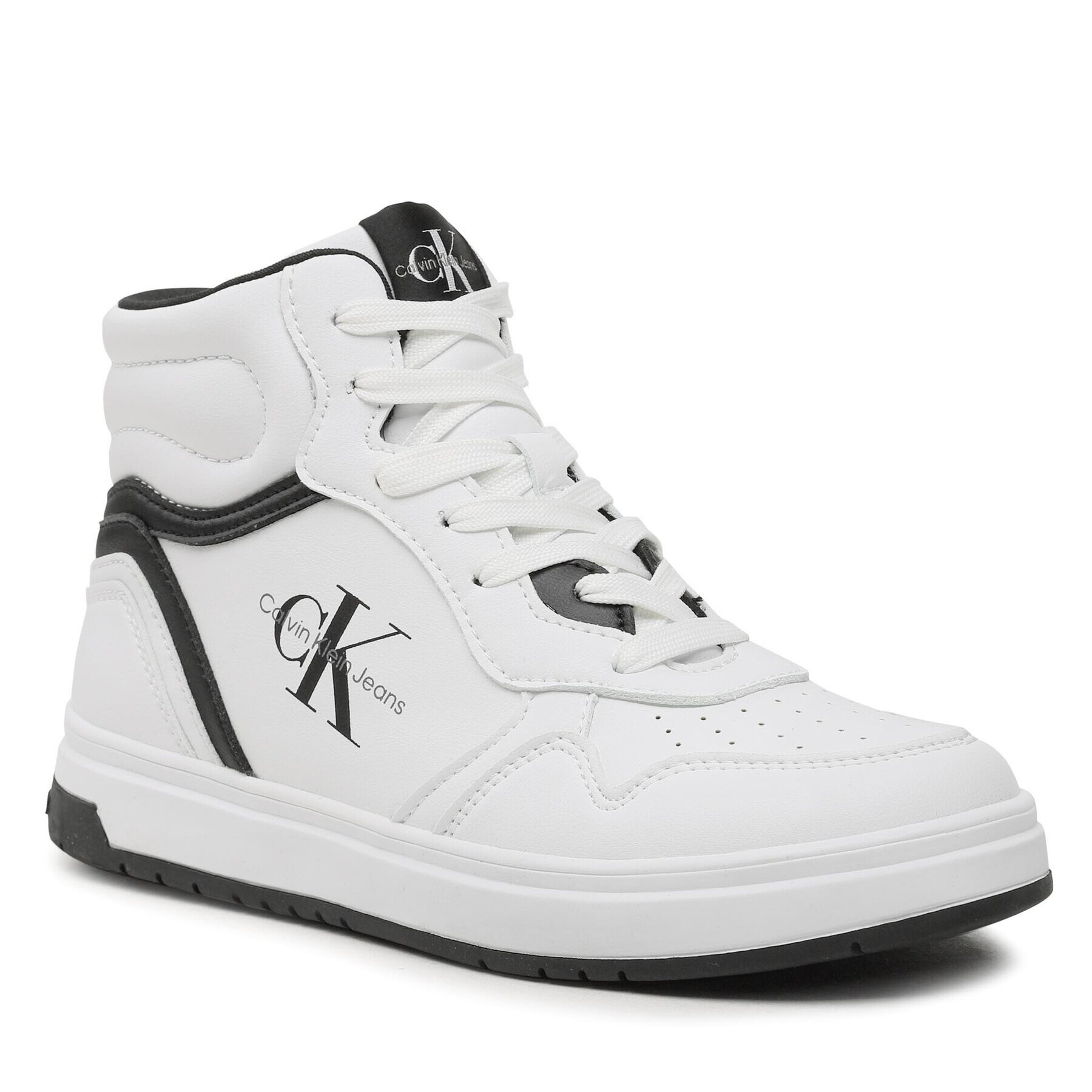 Calvin Klein Jeans Сникърси V3X9-80730-13551 S Бял - Pepit.bg