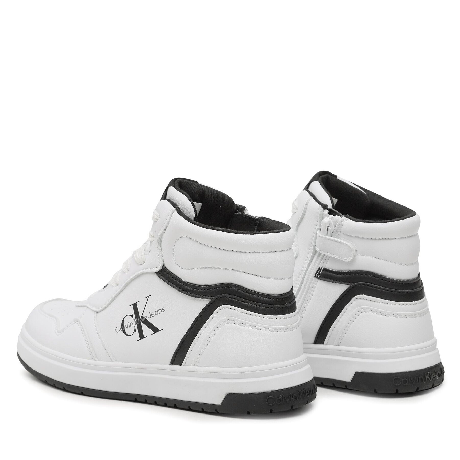 Calvin Klein Jeans Сникърси V3X9-80730-13551 S Бял - Pepit.bg