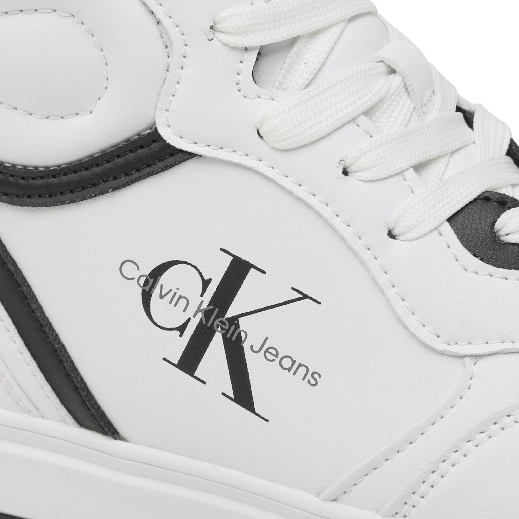 Calvin Klein Jeans Сникърси V3X9-80730-13551 S Бял - Pepit.bg