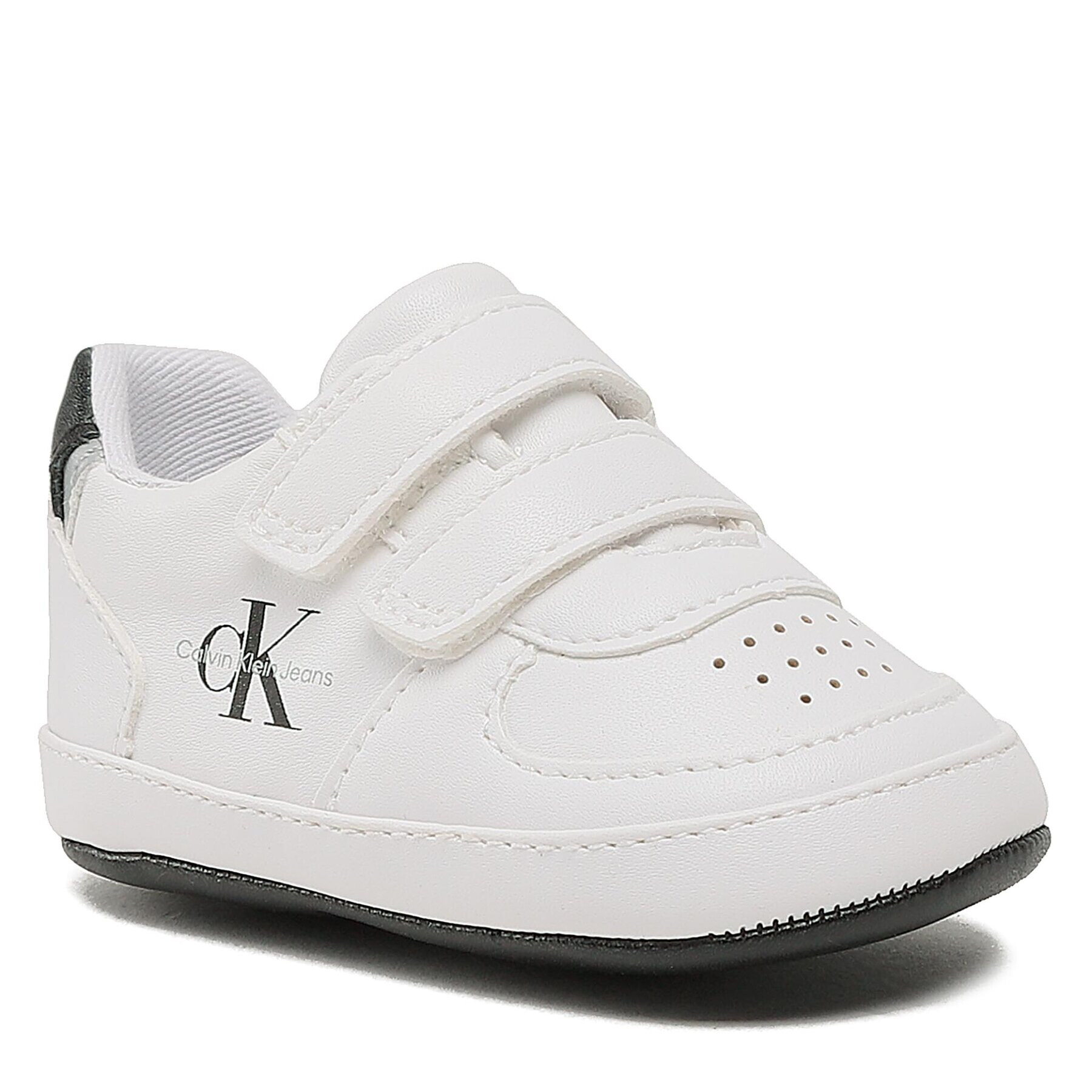 Calvin Klein Jeans Сникърси Velcro Shoe V0B4-80540-1582X002 Бял - Pepit.bg