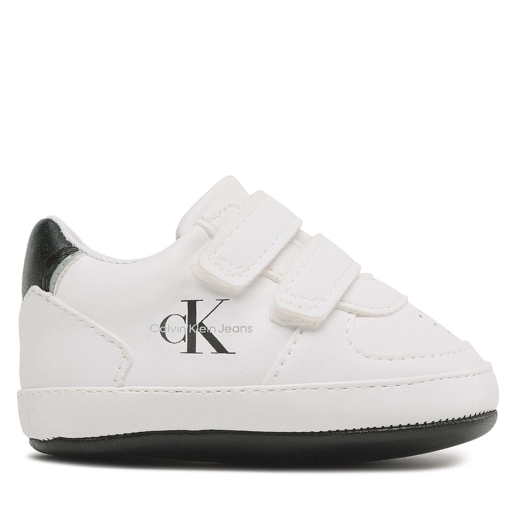 Calvin Klein Jeans Сникърси Velcro Shoe V0B4-80540-1582X002 Бял - Pepit.bg