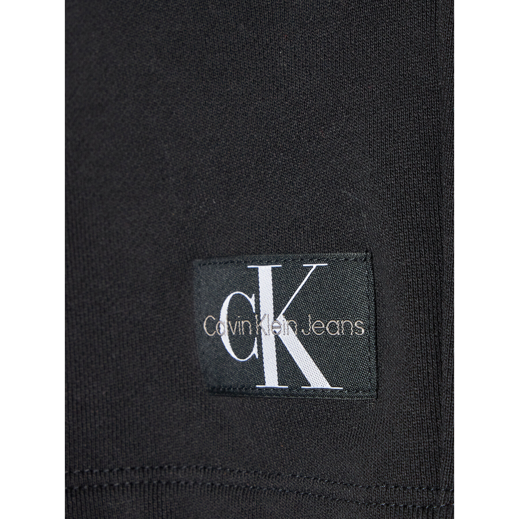 Calvin Klein Jeans Спортни шорти Badge IB0IB01573 Черен Regular Fit - Pepit.bg